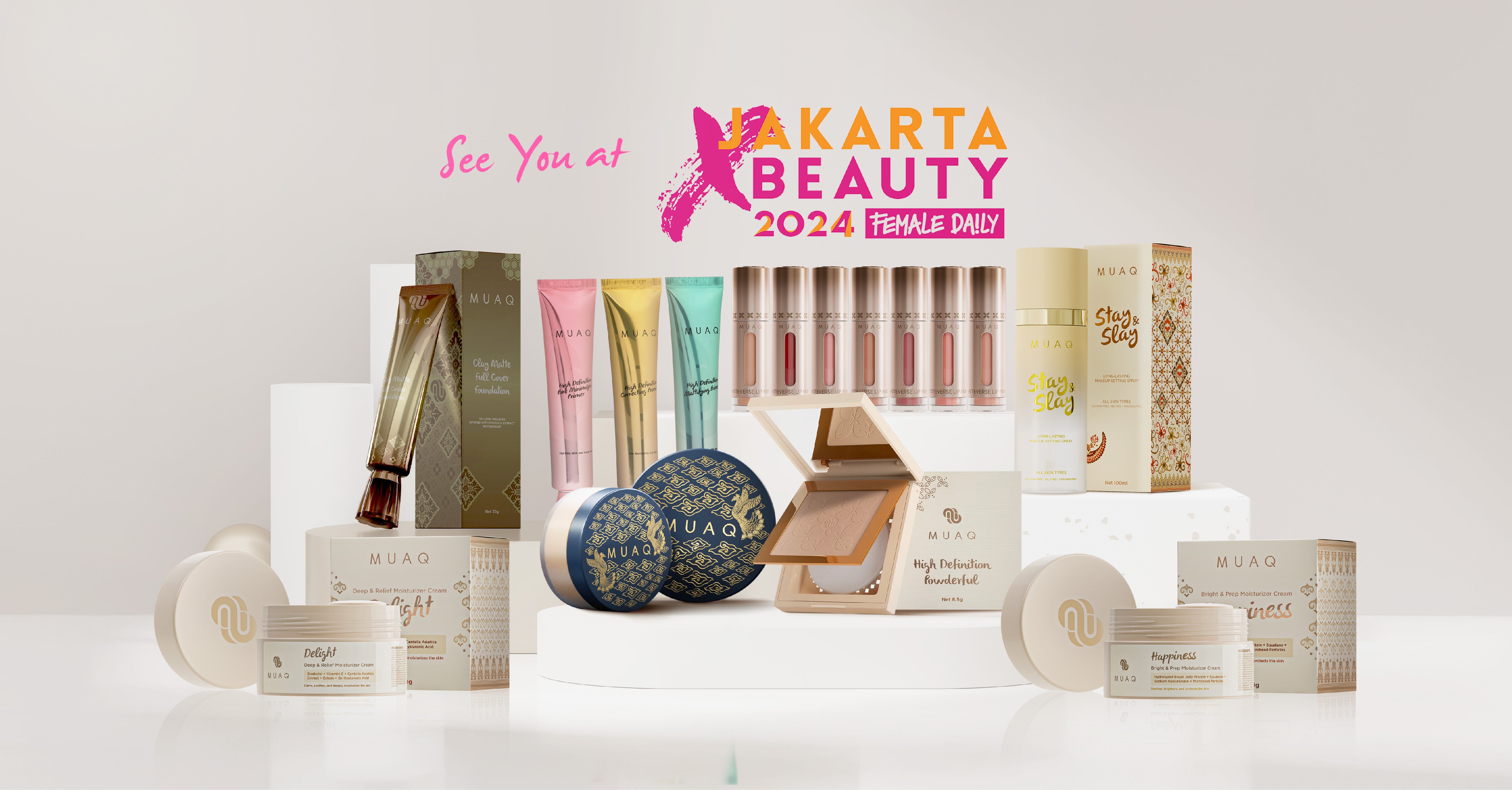 THIS DECEMBER, MEET MUAQ AT JAKARTA X BEAUTY 2024