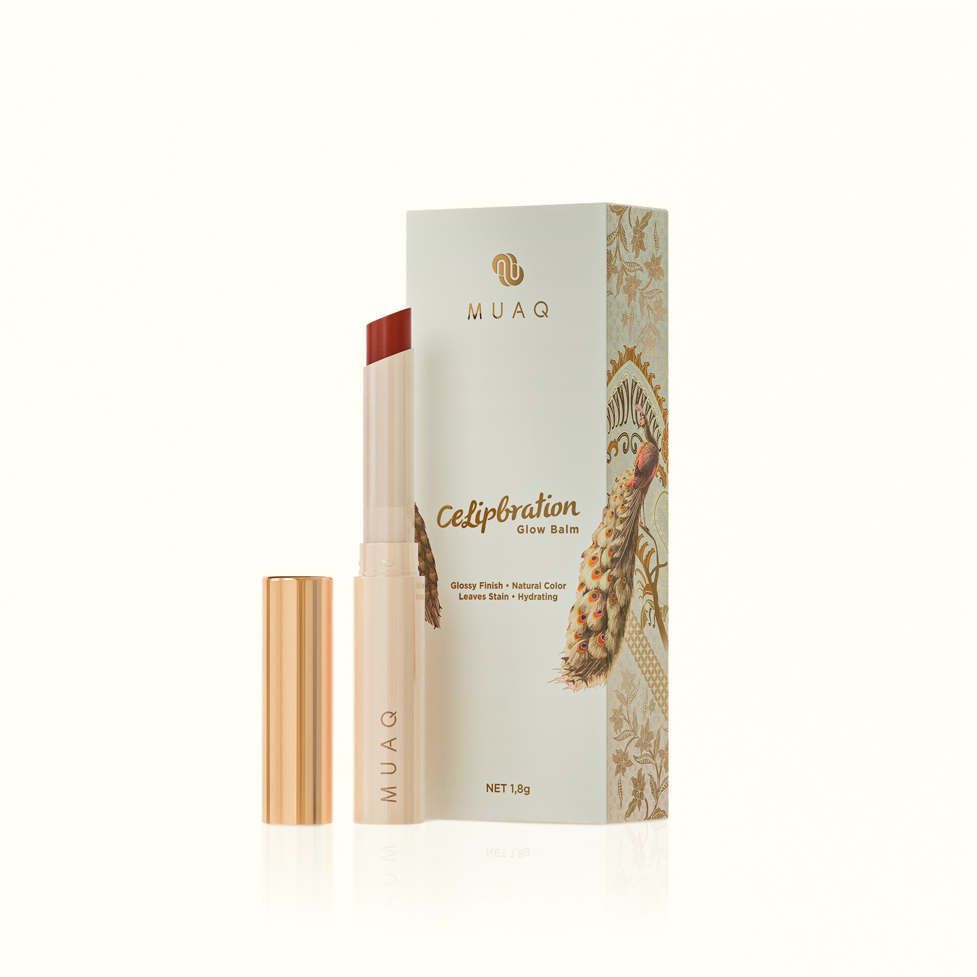 MUAQ Celipbration Glow Balm - RED WOOD