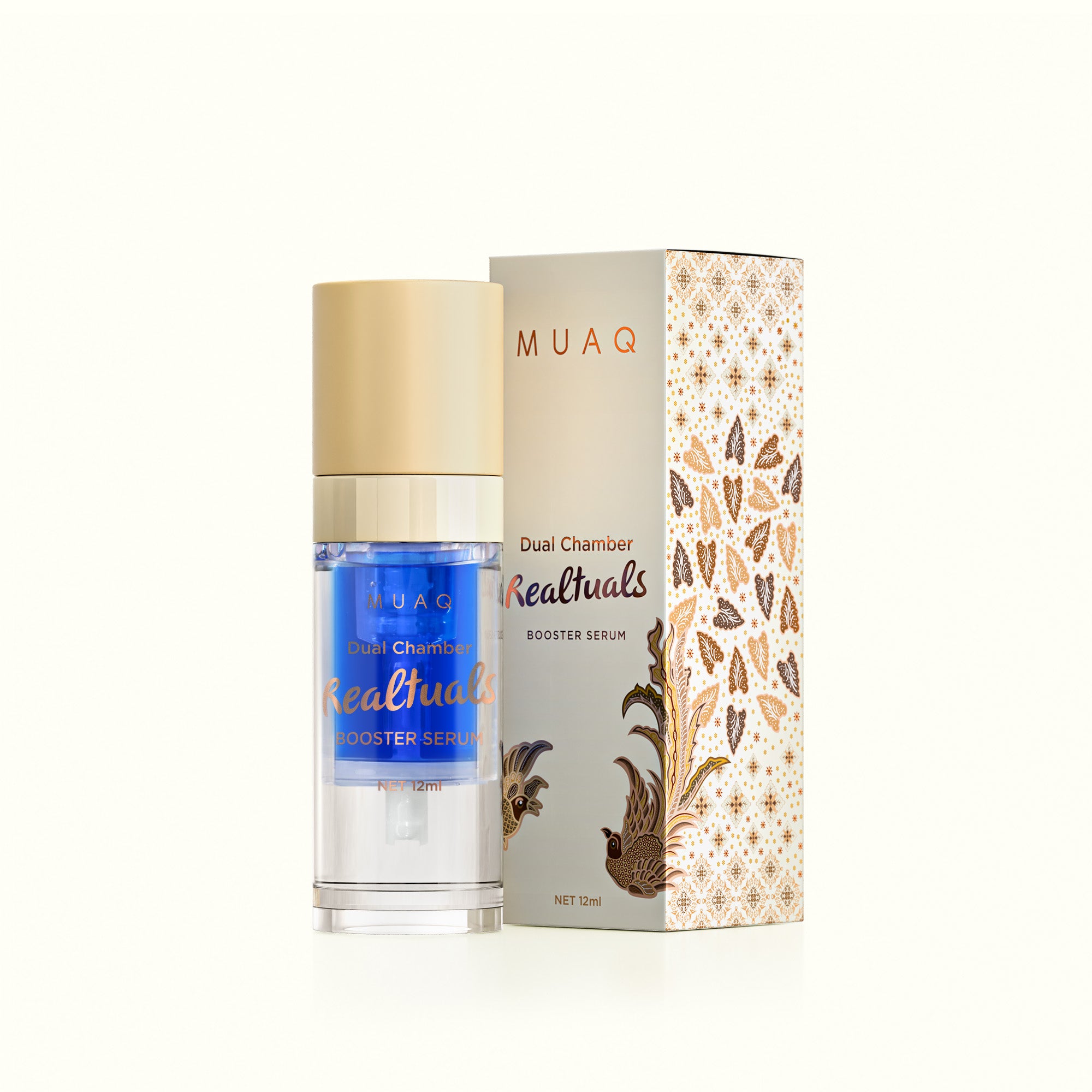 MUAQ Dual Chamber Realtuals Booster Serum