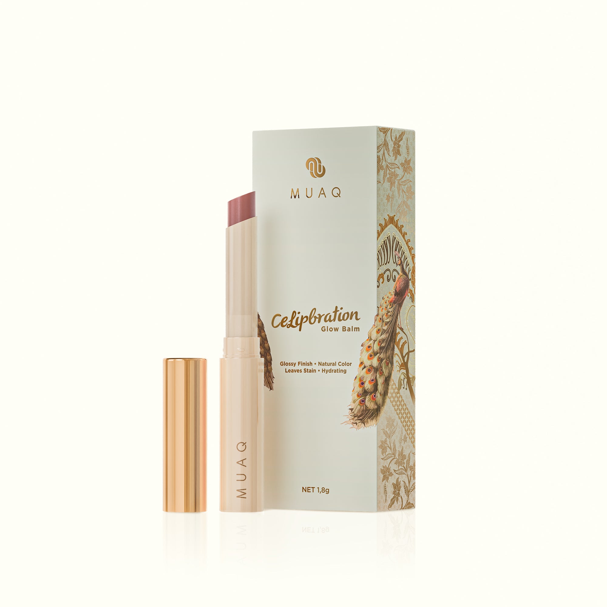 MUAQ Celipbration Glow Balm - ROSE TAUPE