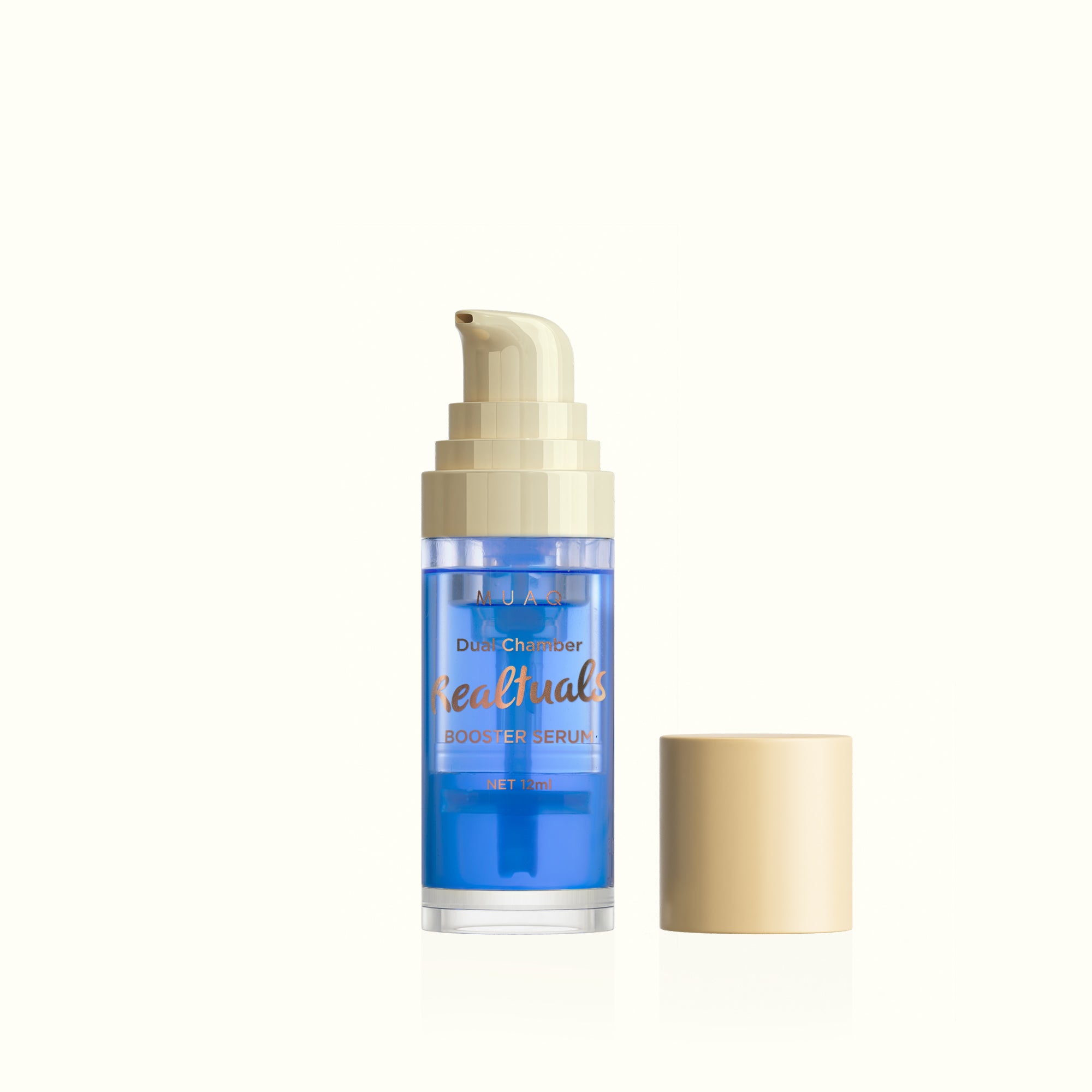 MUAQ Dual Chamber Realtuals Booster Serum