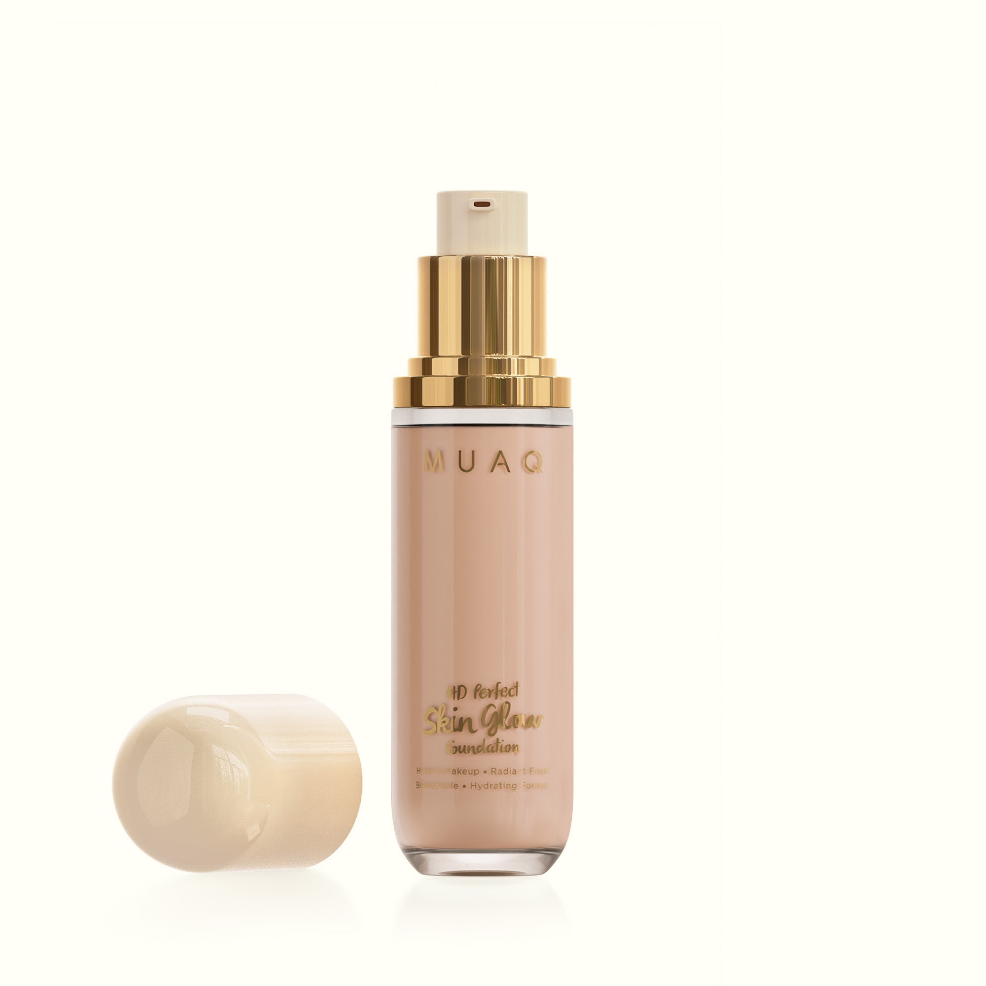 MUAQ HD Perfect Skin Glow Foundation - SUMBAWA