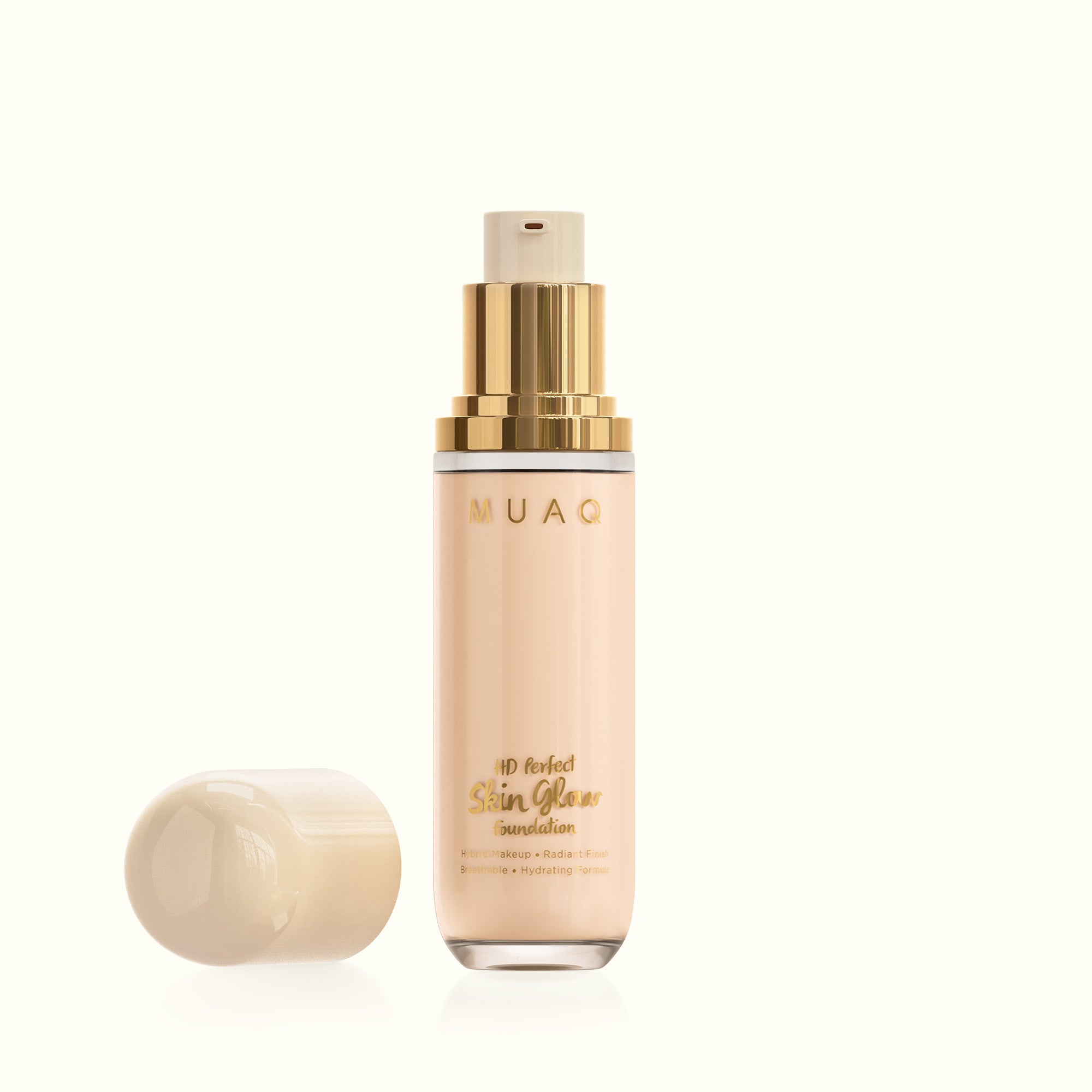 MUAQ HD Perfect Skin Glow Foundation - RAJA AMPAT