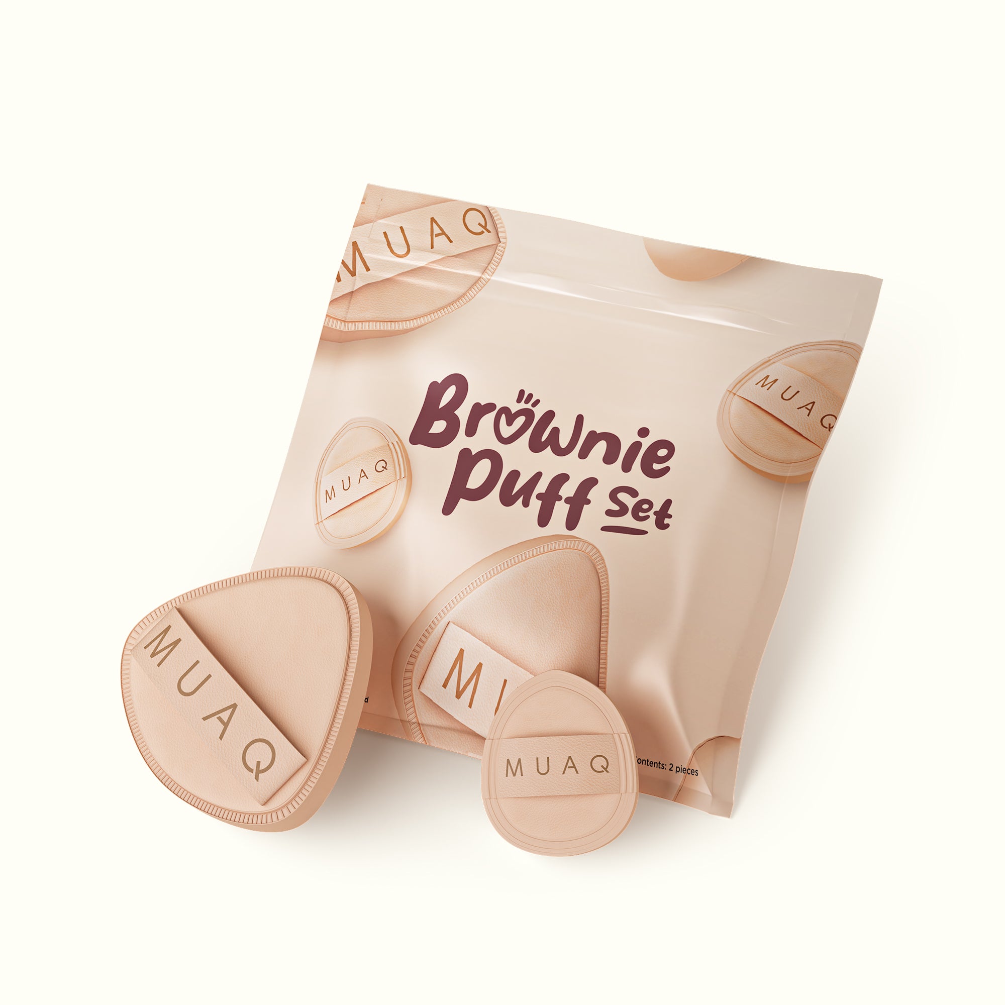 MUAQ BROWNIE PUFF SET