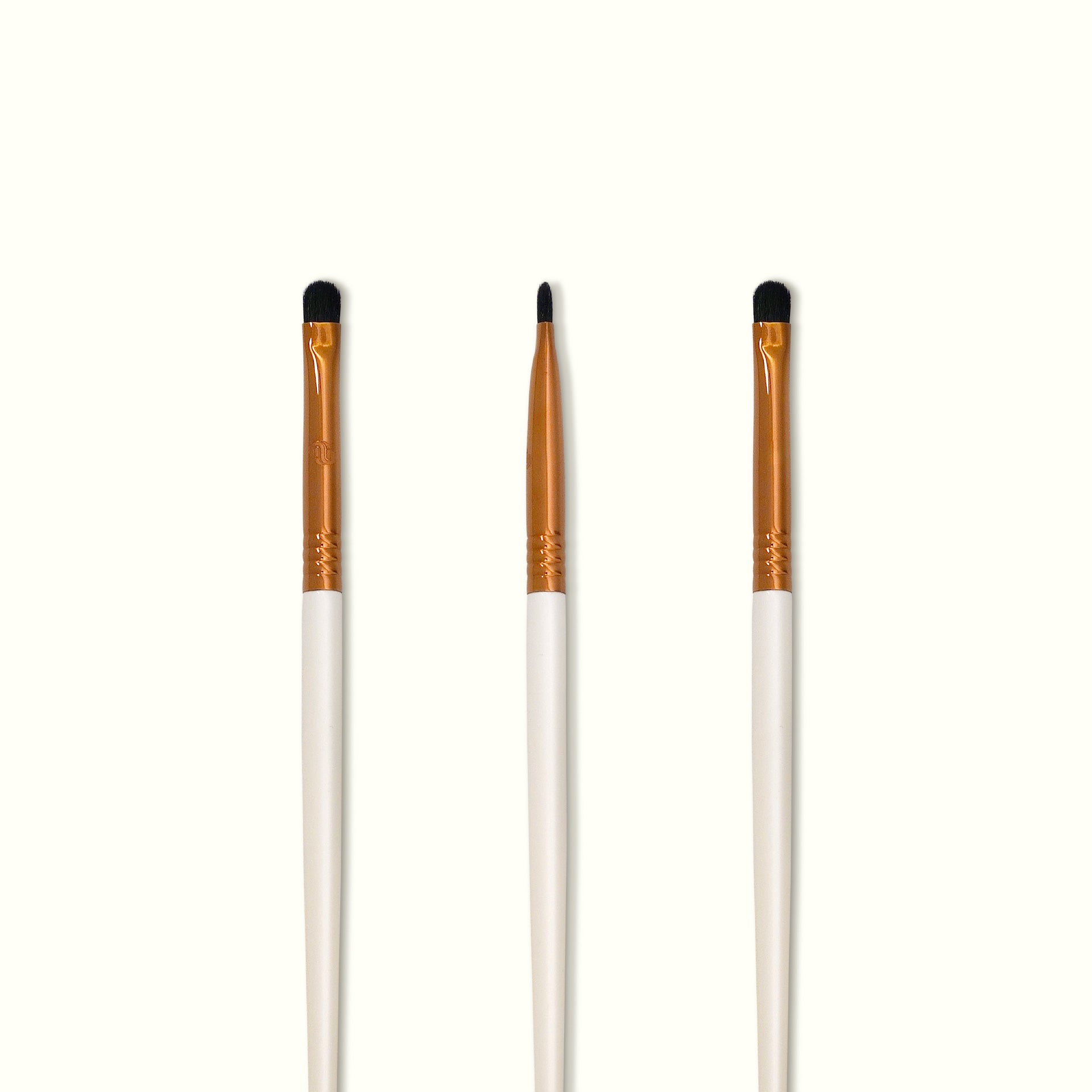 MUAQ Micro Flat & Round Brush (M345)