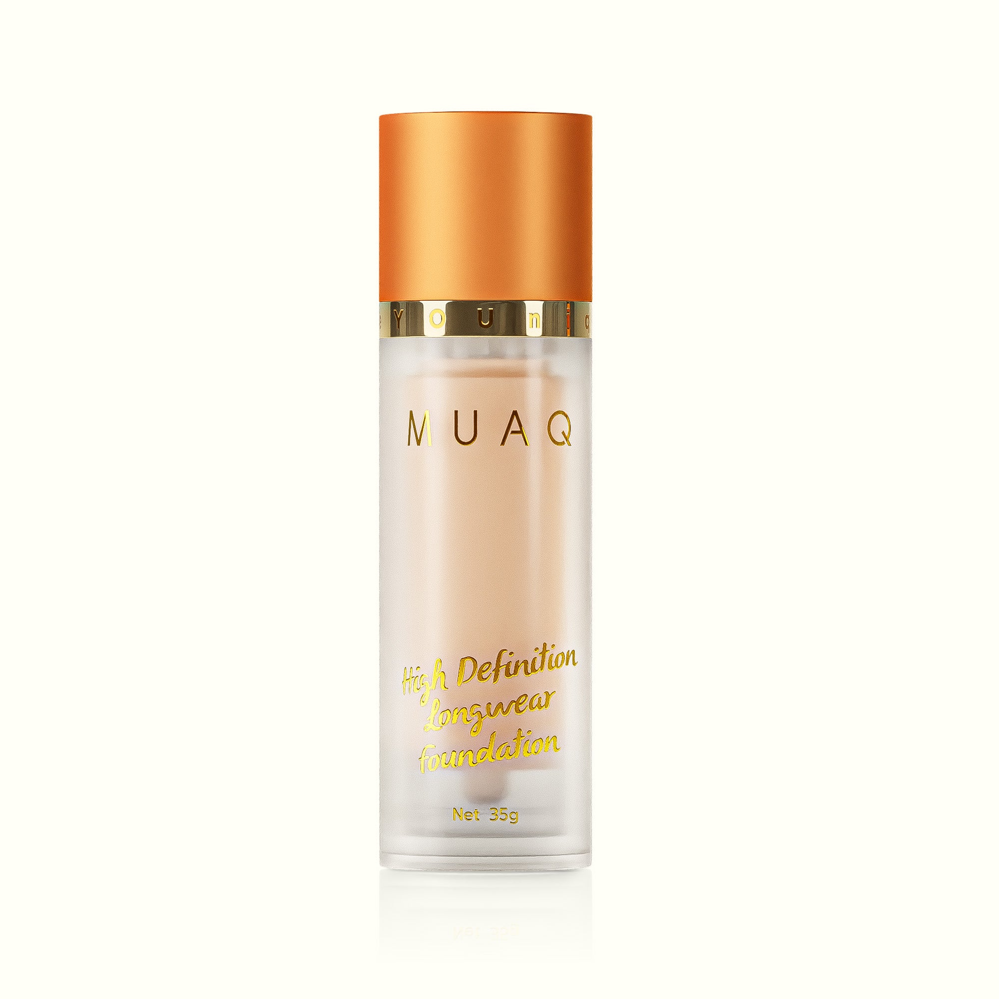 MUAQ HIGH DEFINITION LONGWEAR FOUNDATION SULAWESI (WITH PUFF)