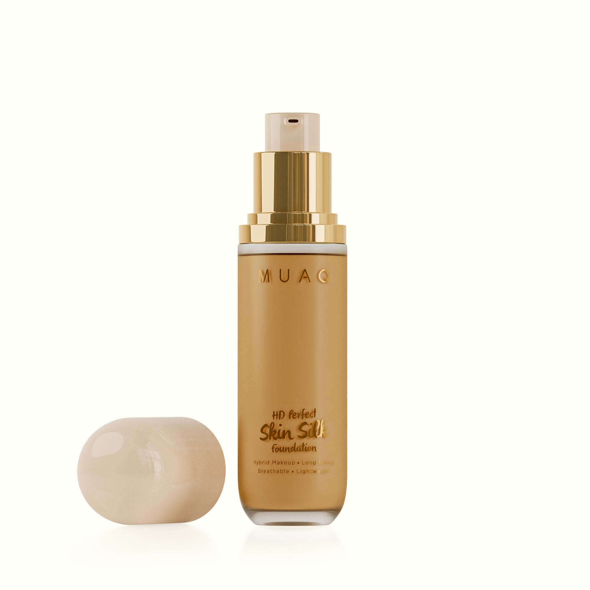 MUAQ HD Perfect Skin Silk Foundation - Jawa