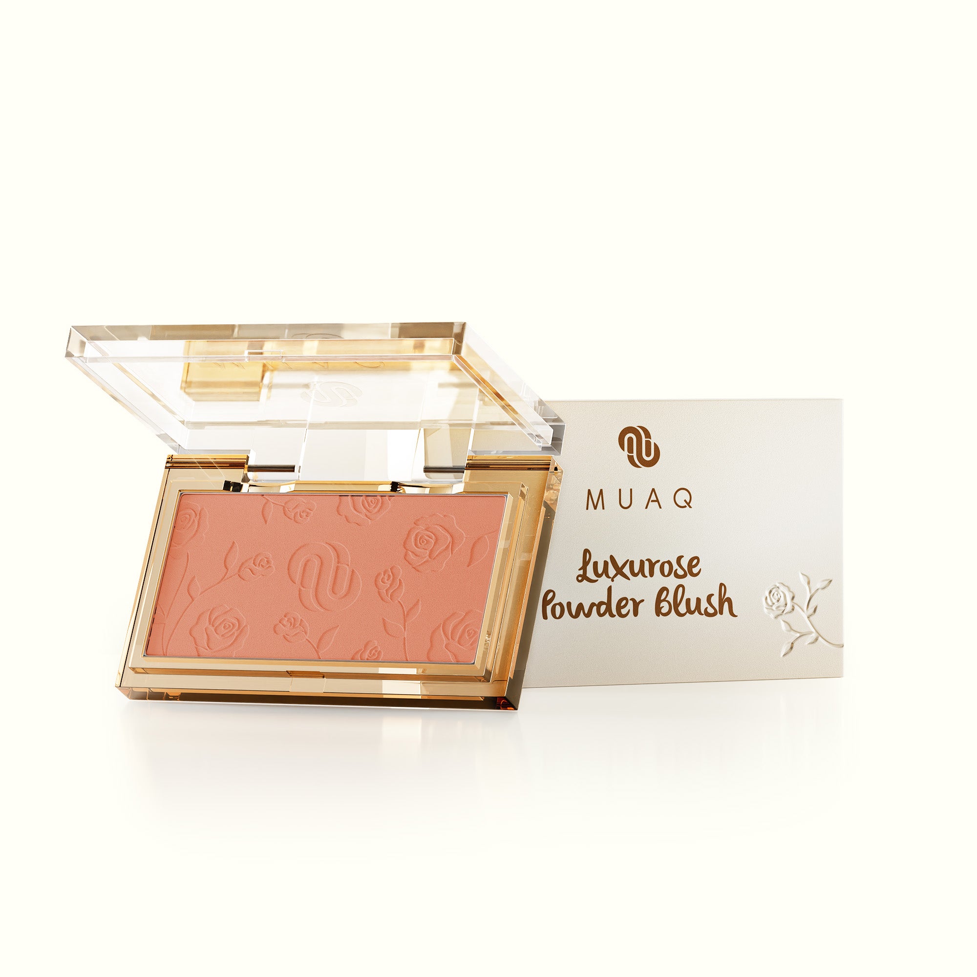 MUAQ LUXUROSE POWDER BLUSH - ALEENA