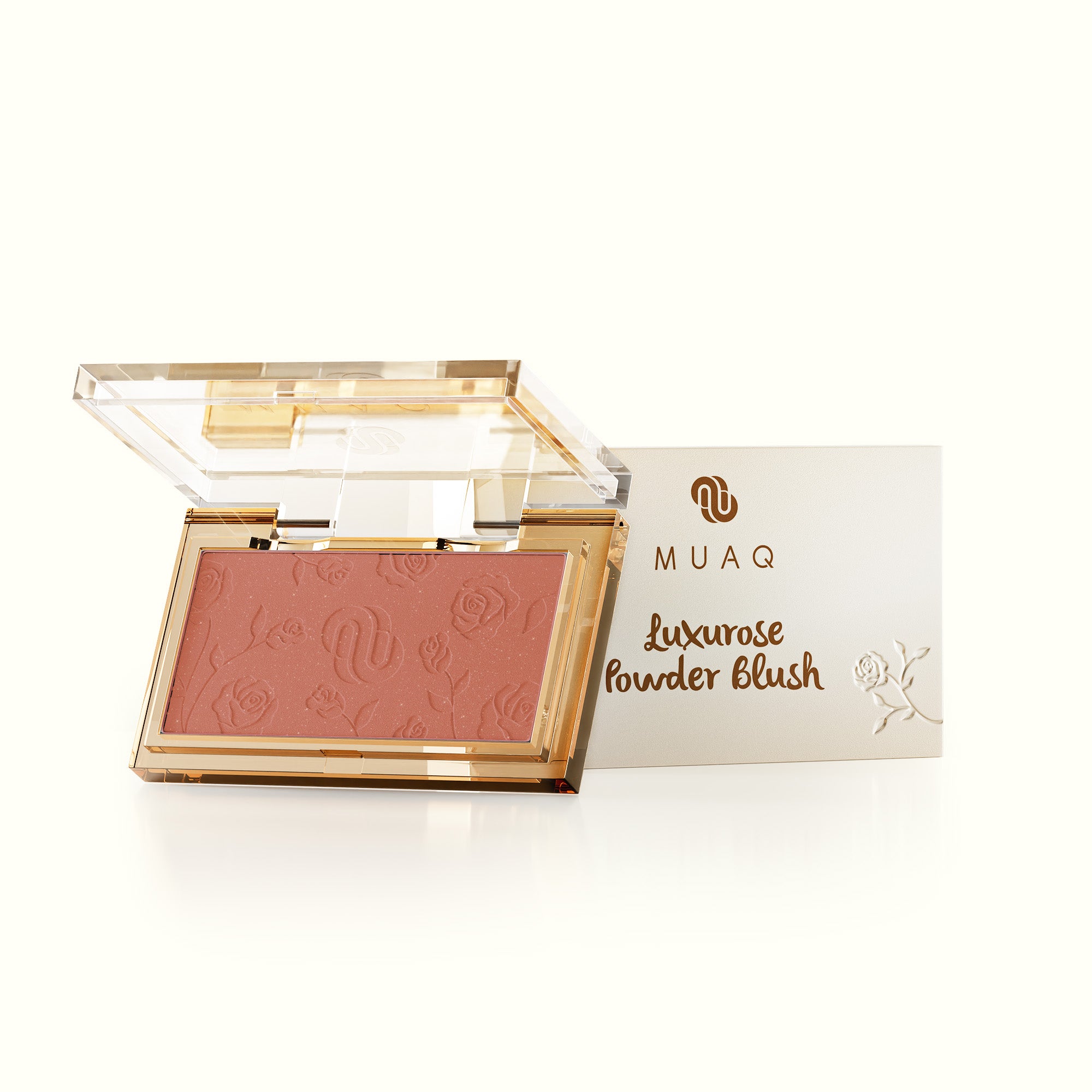 MUAQ LUXUROSE POWDER BLUSH - ALISHA