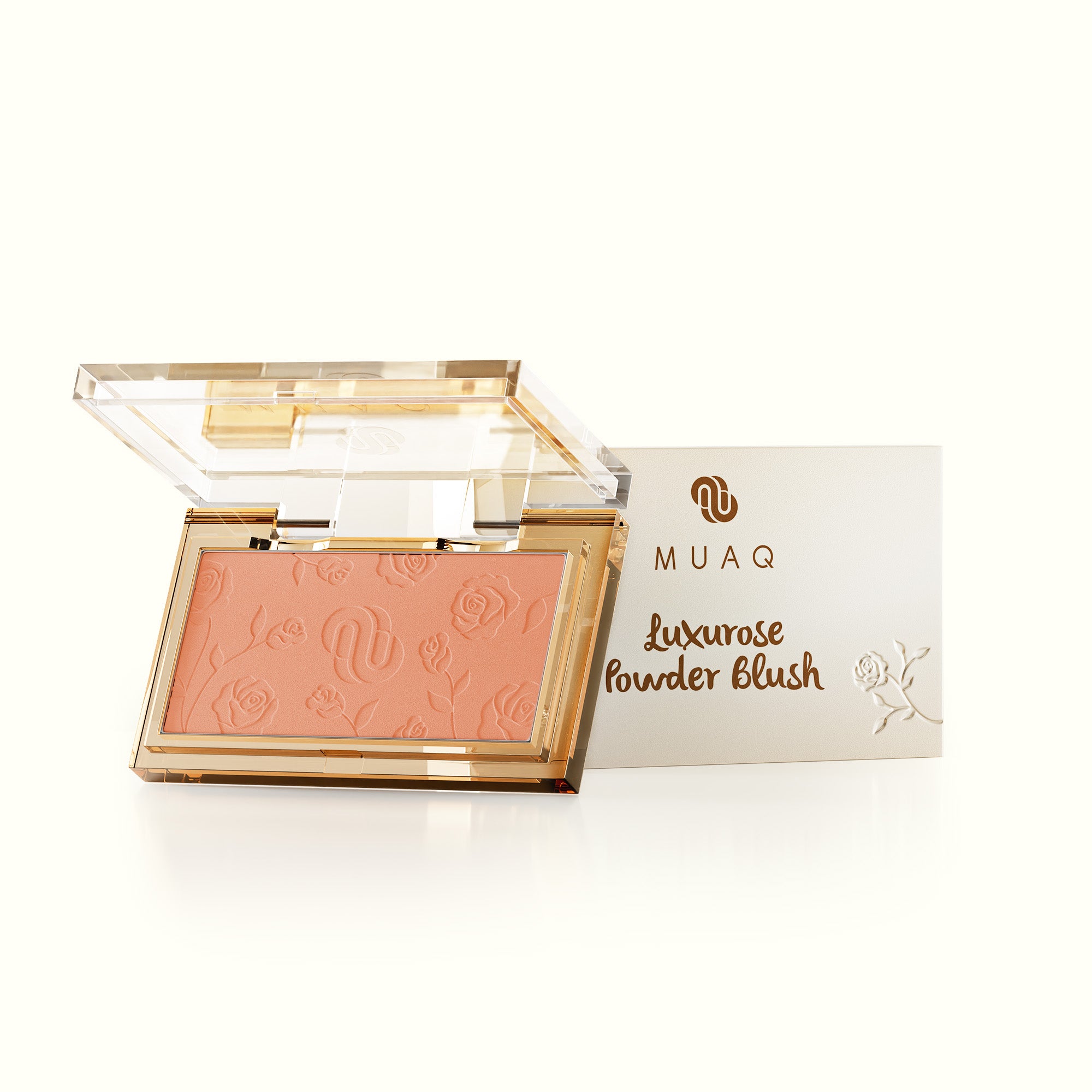 MUAQ LUXUROSE POWDER BLUSH - GHANIYA