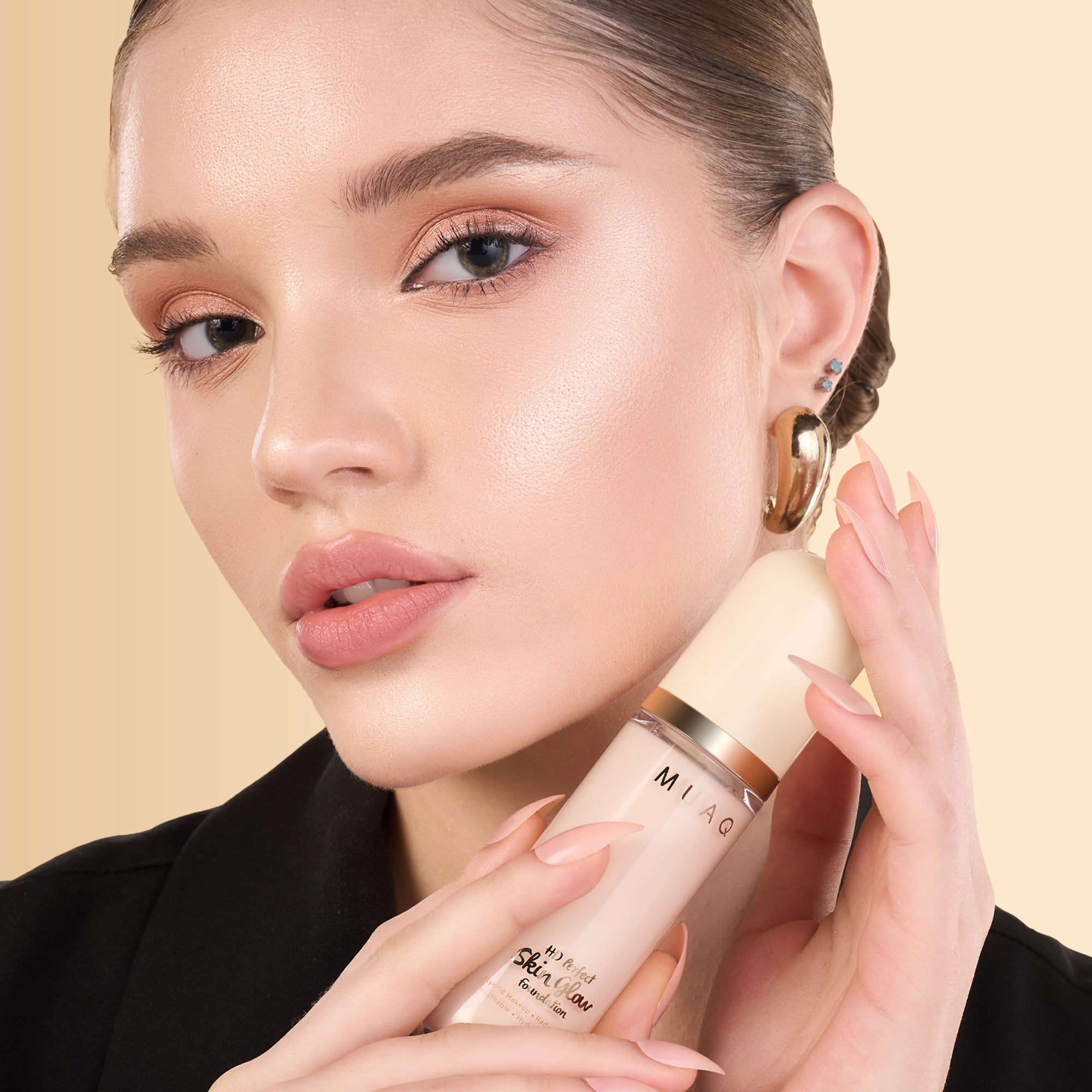 MUAQ HD Perfect Skin Glow Foundation - MALUKU