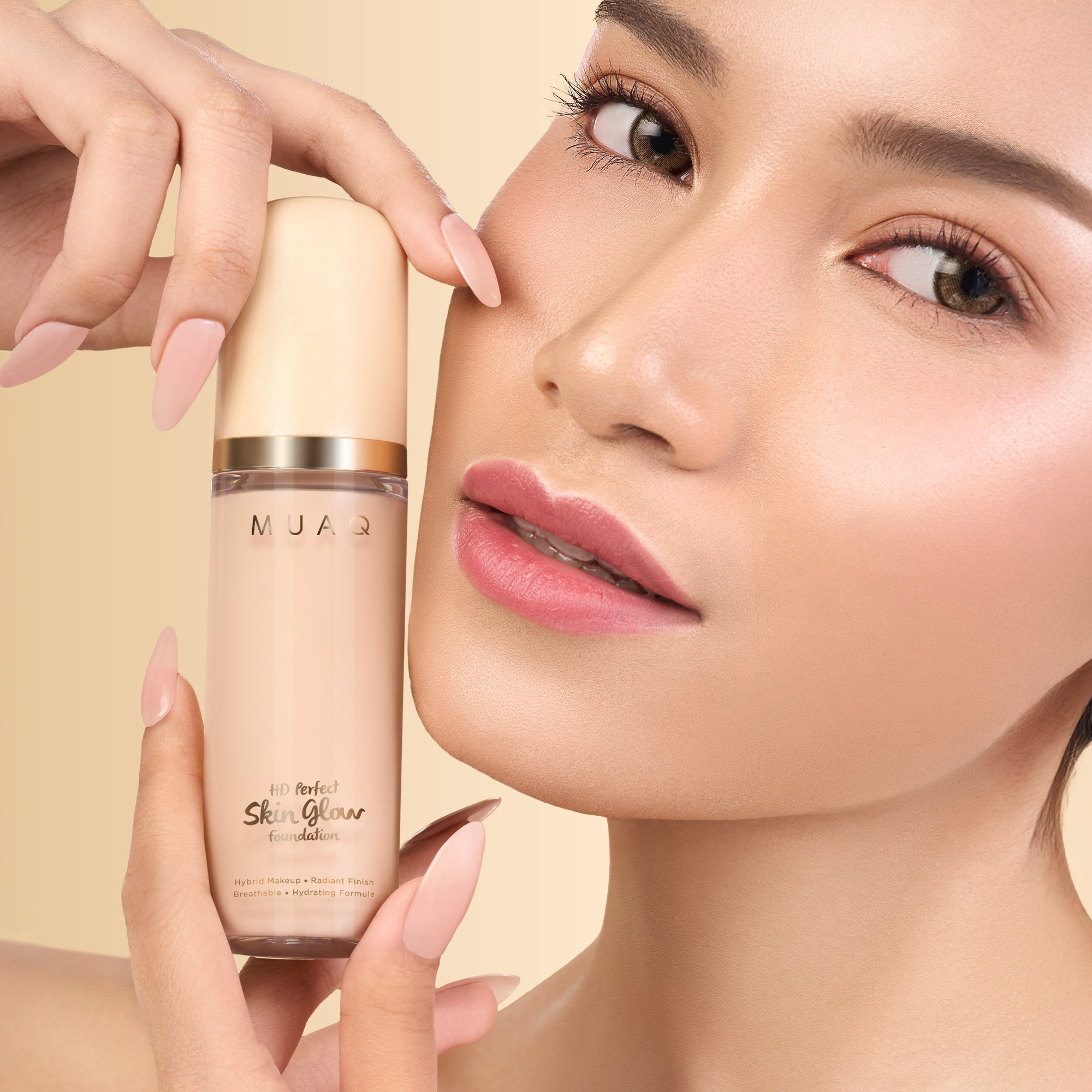 MUAQ HD Perfect Skin Glow Foundation - MIANGAS