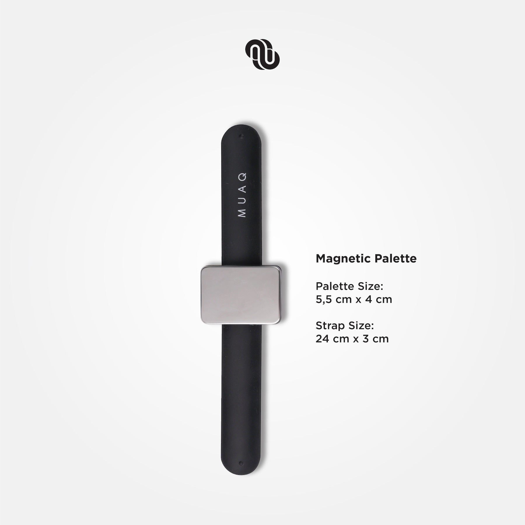 WRIST MIXING PALETTE / GELANG MIXING PALETTE (MAGNET BLACK)