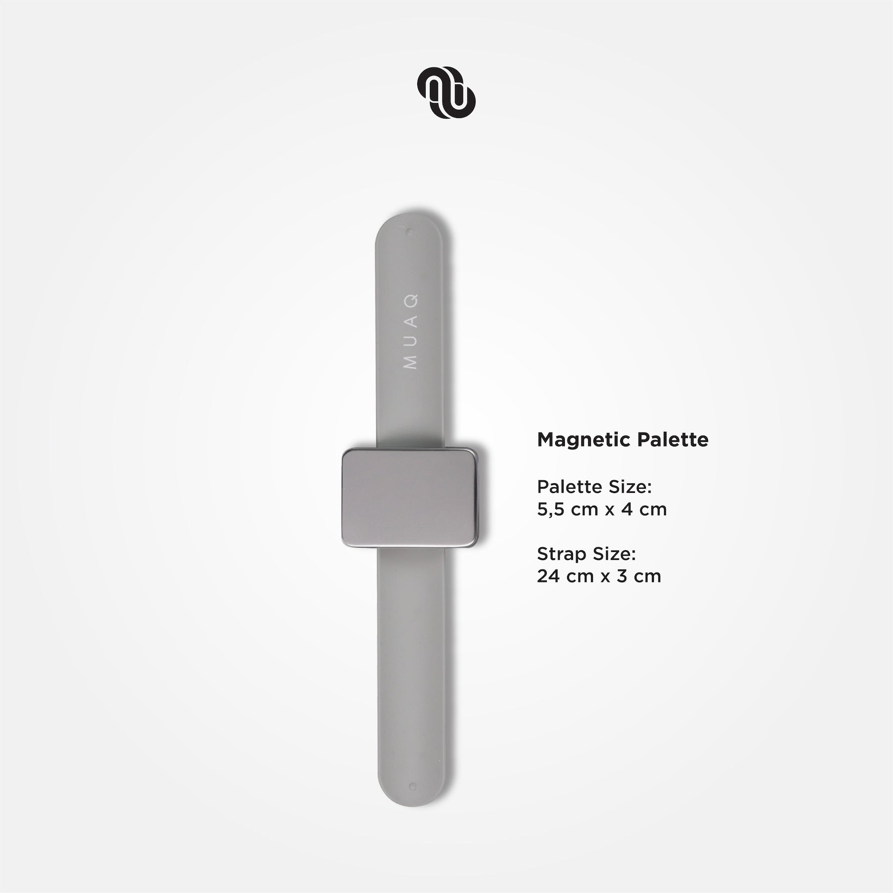 WRIST MIXING PALETTE / GELANG MIXING PALETTE (MAGNET GREY)