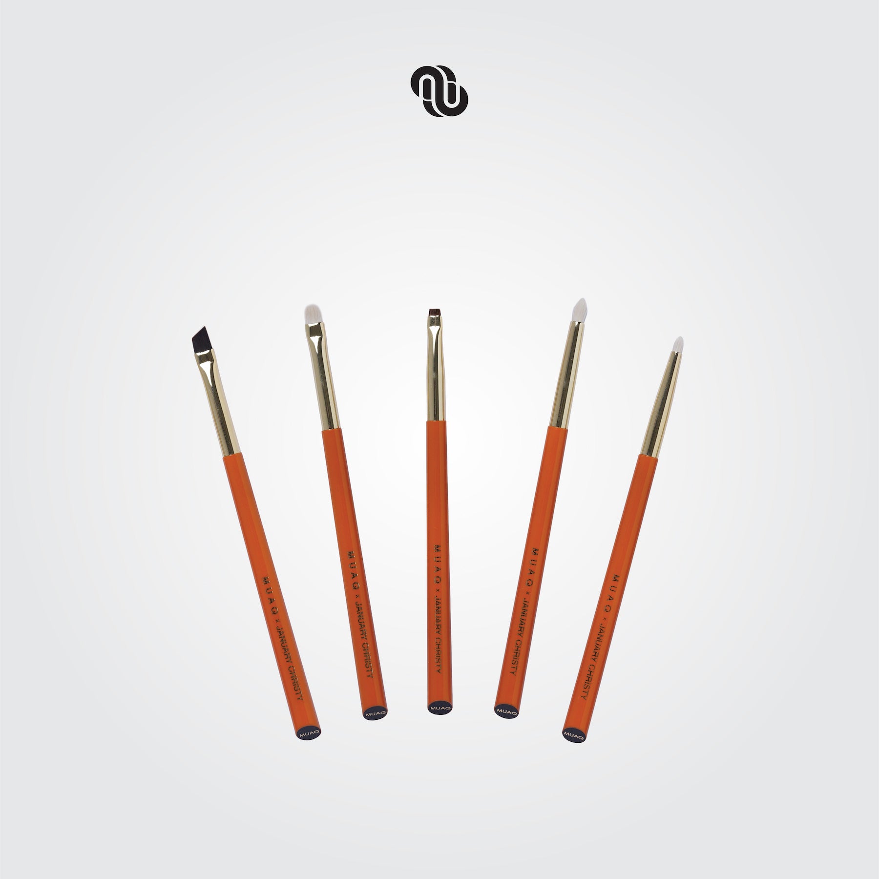 MUAQ X JANUARY CHRISTY DETAIL EYE BRUSH SET
