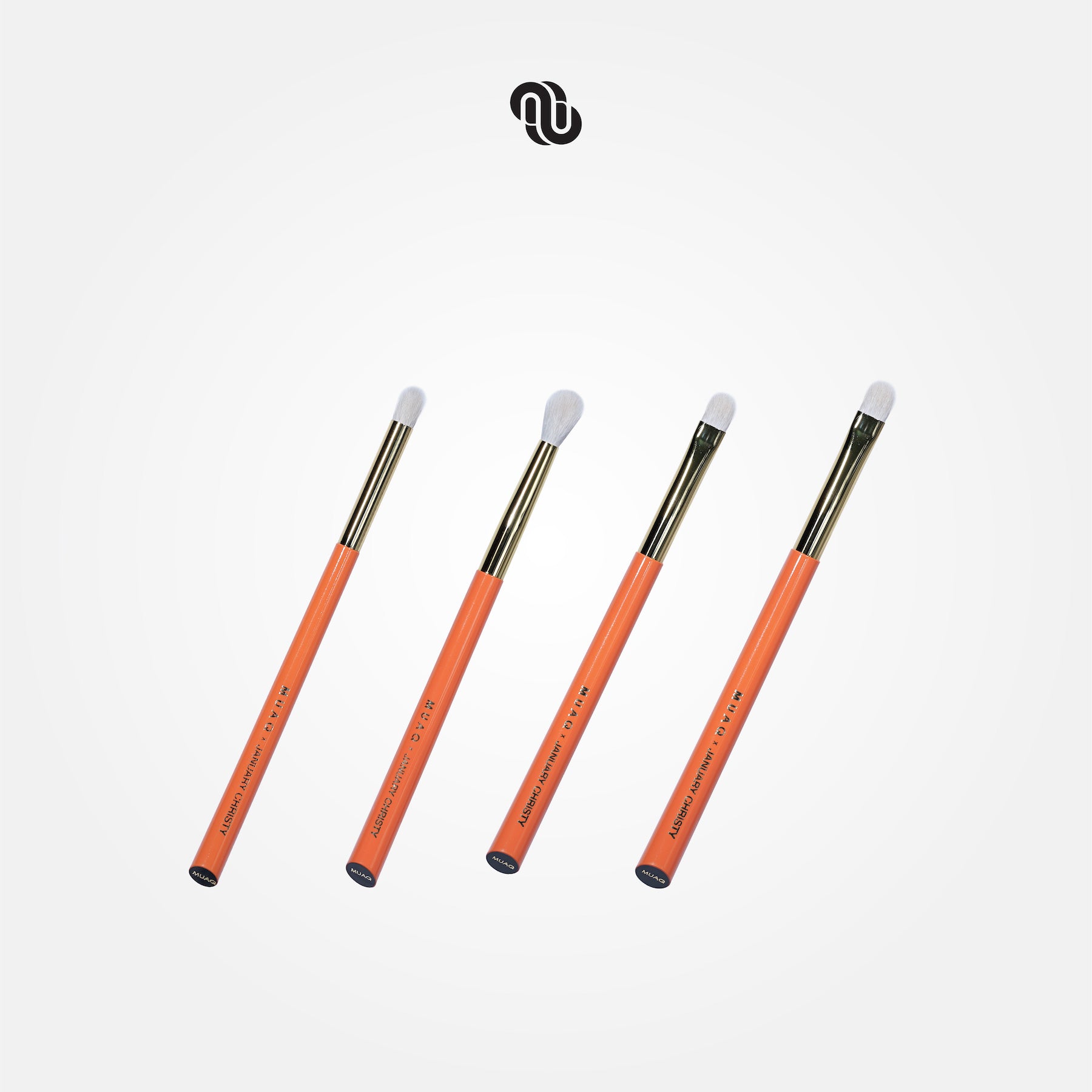 MUAQ X JANUARY CHRISTY EYE BRUSH SET