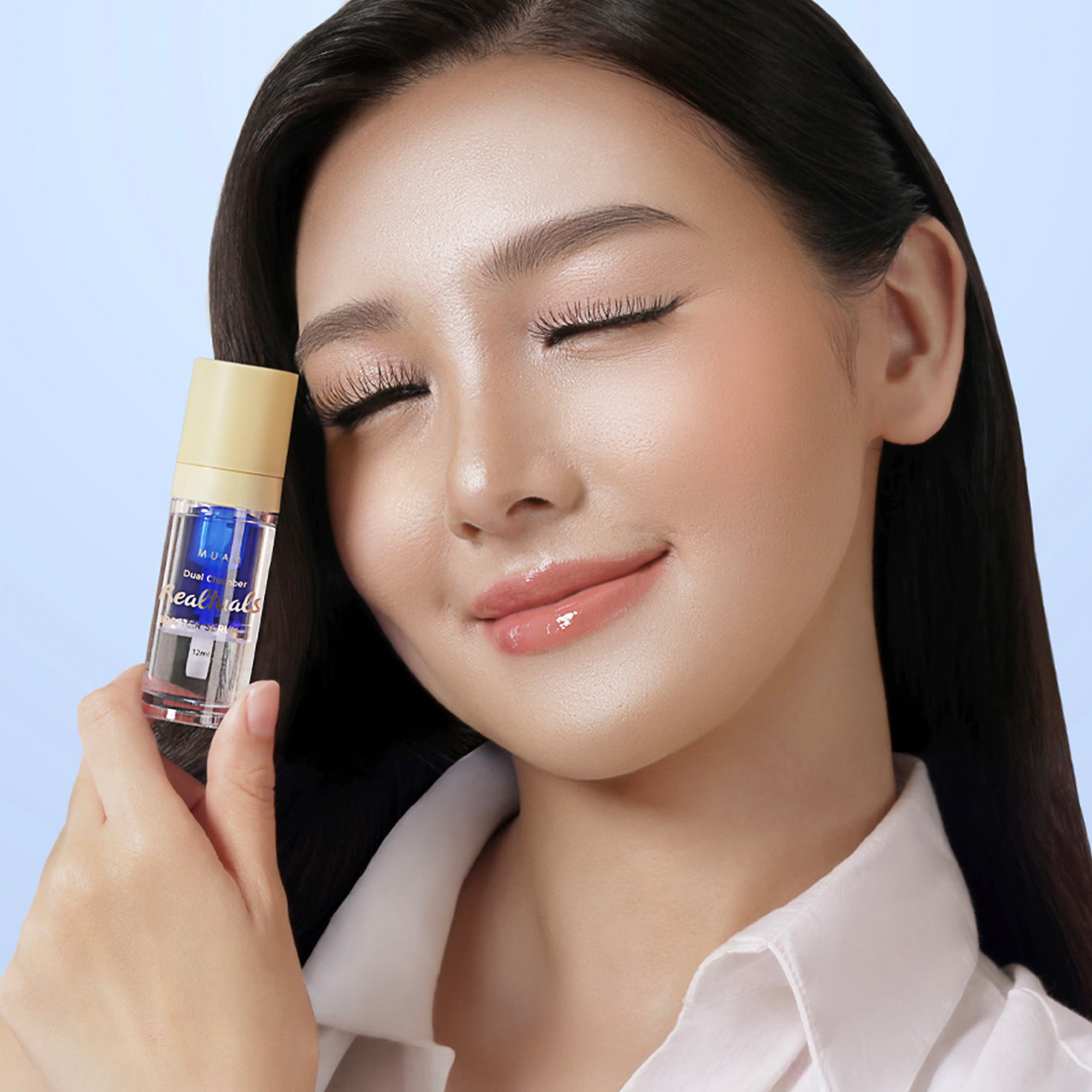 MUAQ Dual Chamber Realtuals Booster Serum