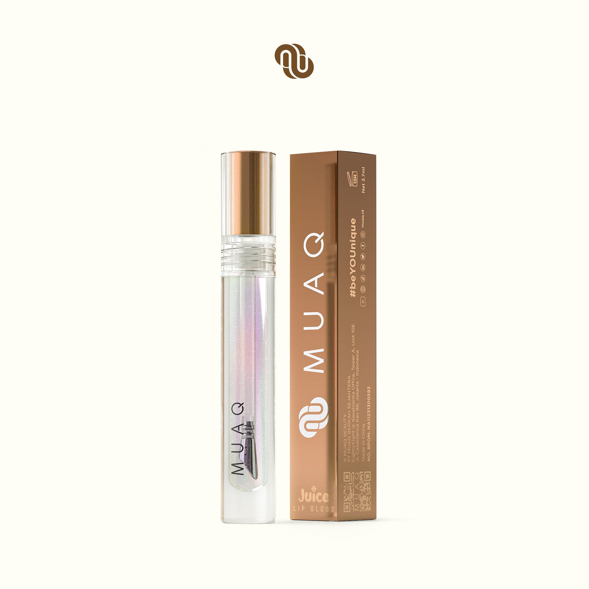 MUAQ JUICE LIP GLOSS - MOOD