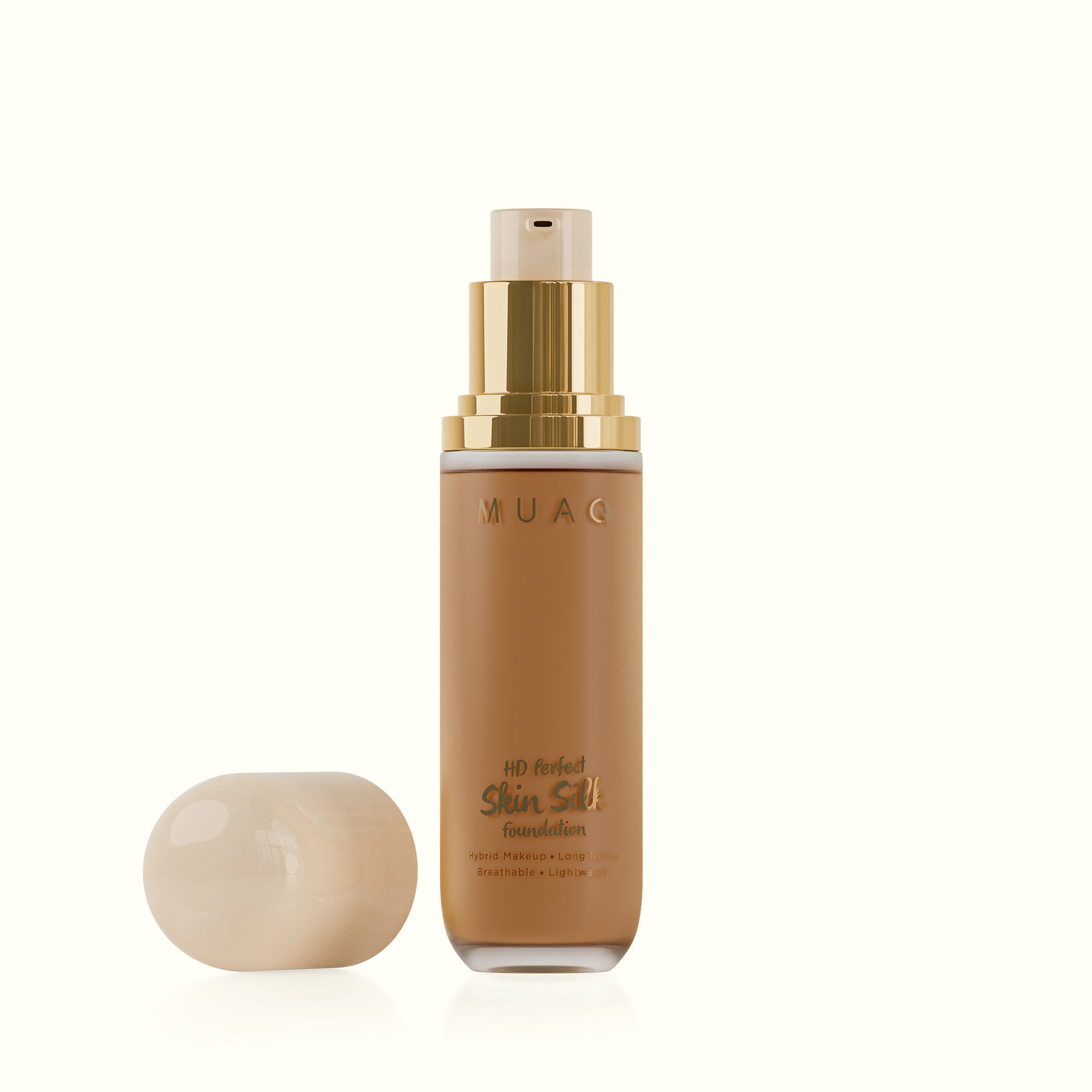 MUAQ HD Perfect Skin Silk Foundation - Papua