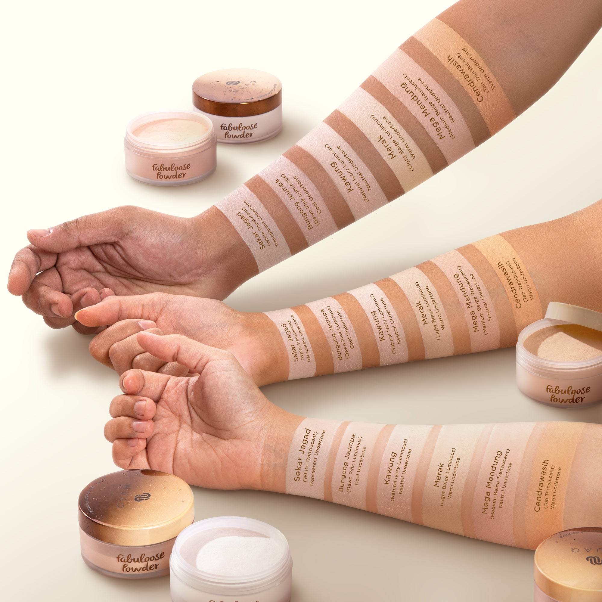 MUAQ Fabuloose Powder - MEGA MENDUNG