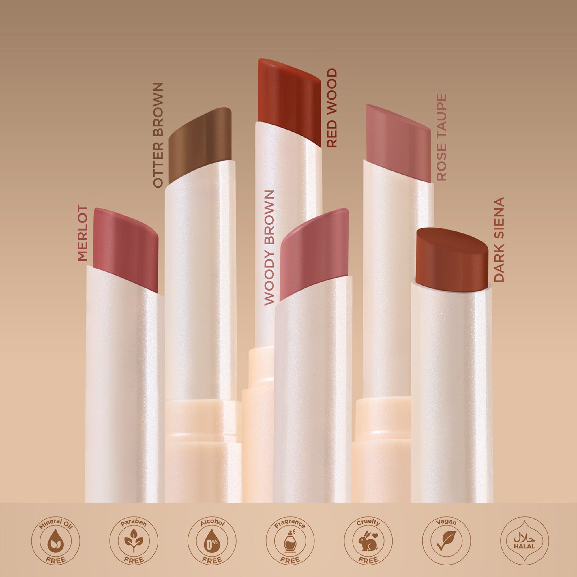 MUAQ Celipbration Glow Balm - MERLOT