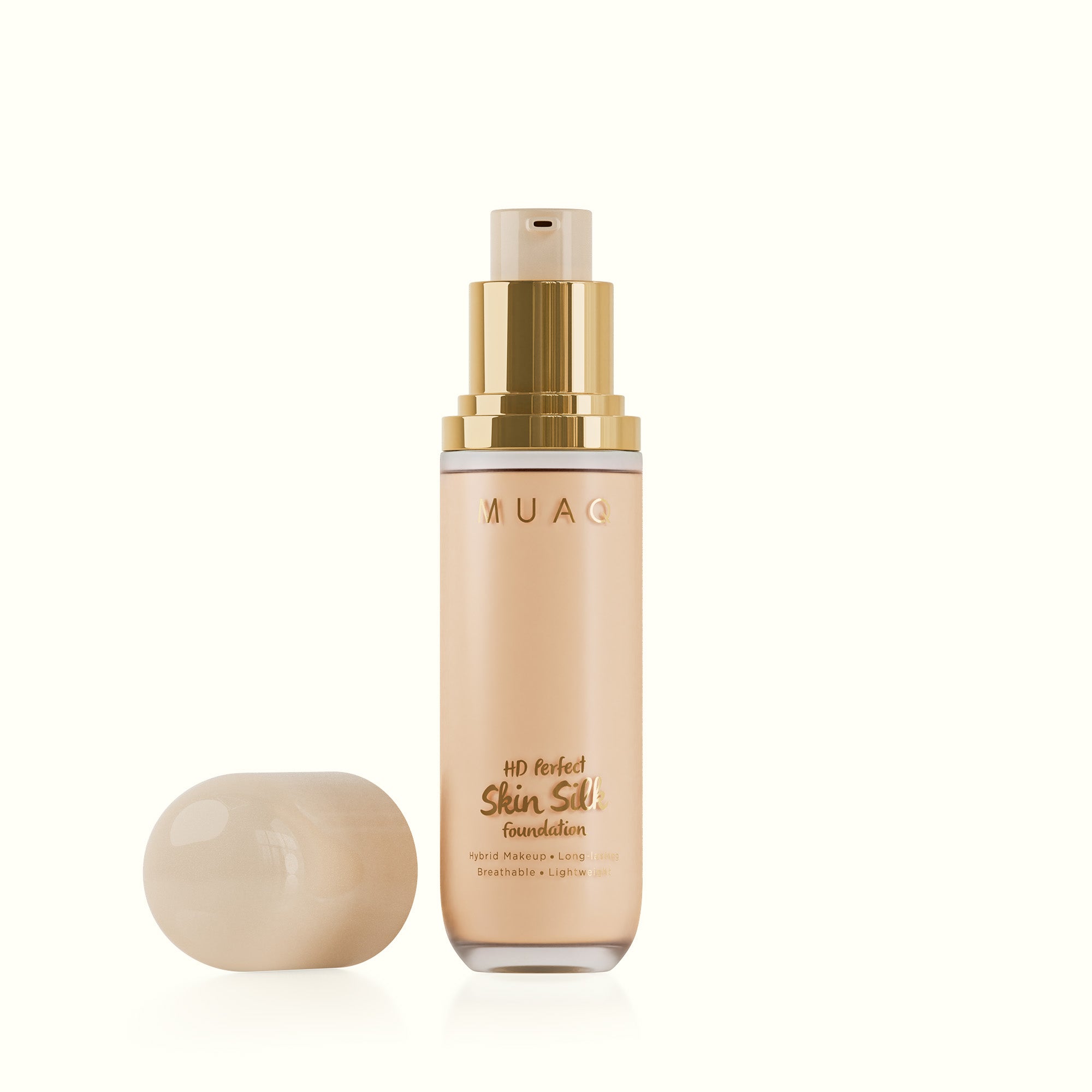 MUAQ HD Perfect Skin Silk Foundation - Sulawesi