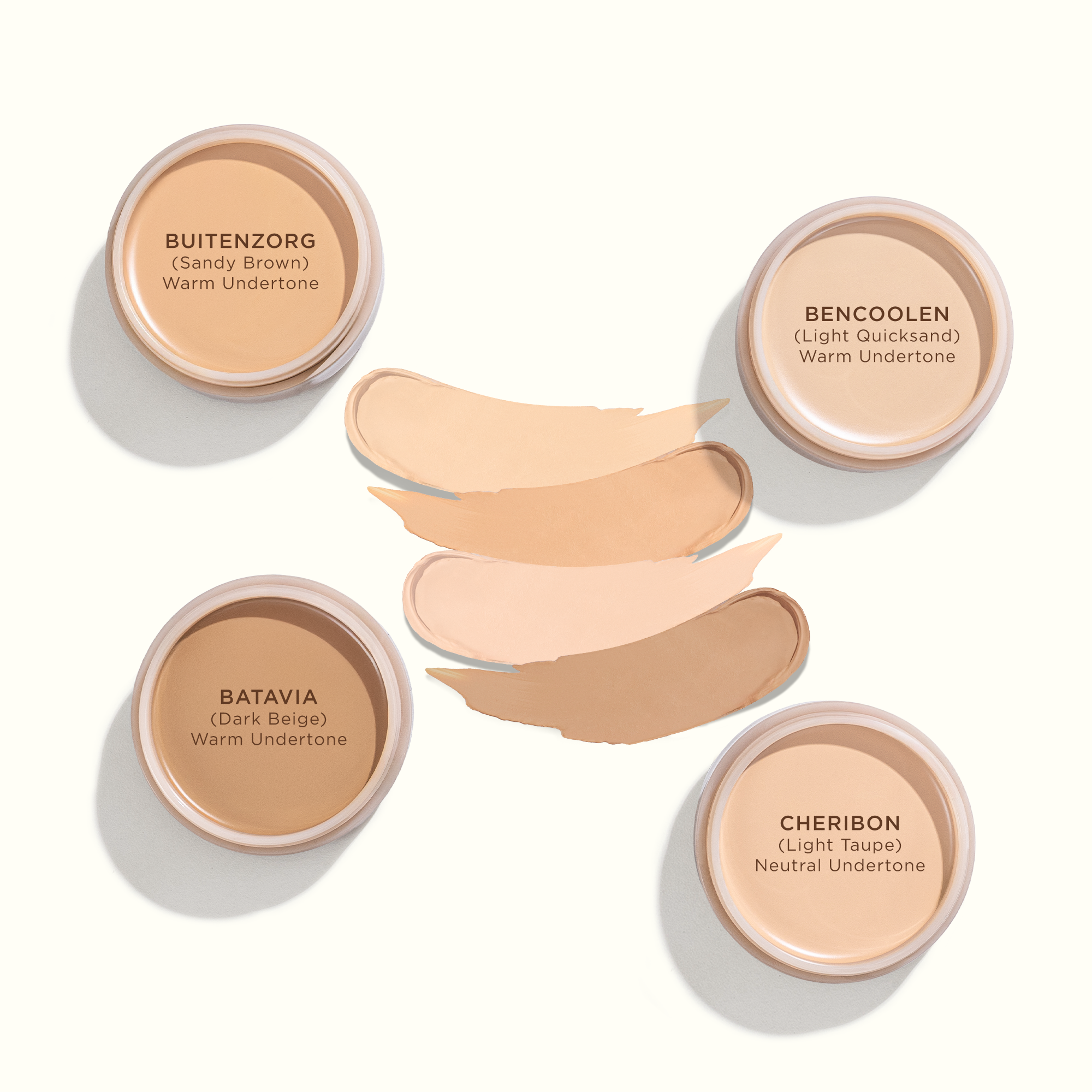 MUAQ Coverdose Cream (Foundation & Concealer) - CHERIBON