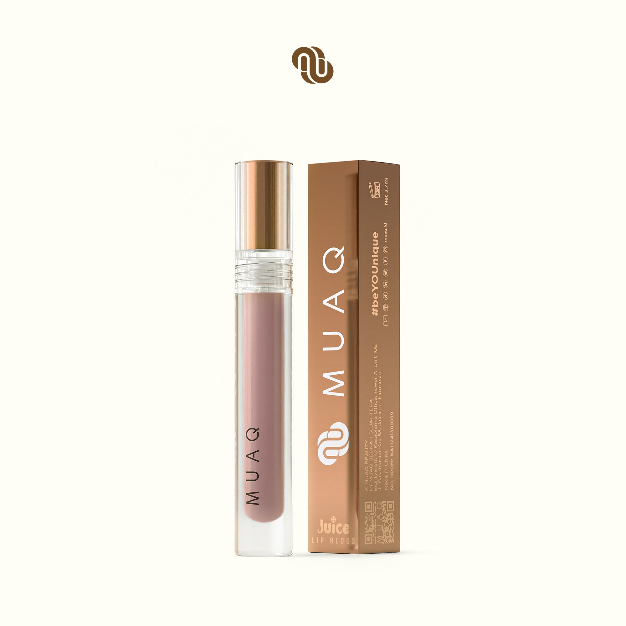 MUAQ Juice Lip Gloss - VIBE