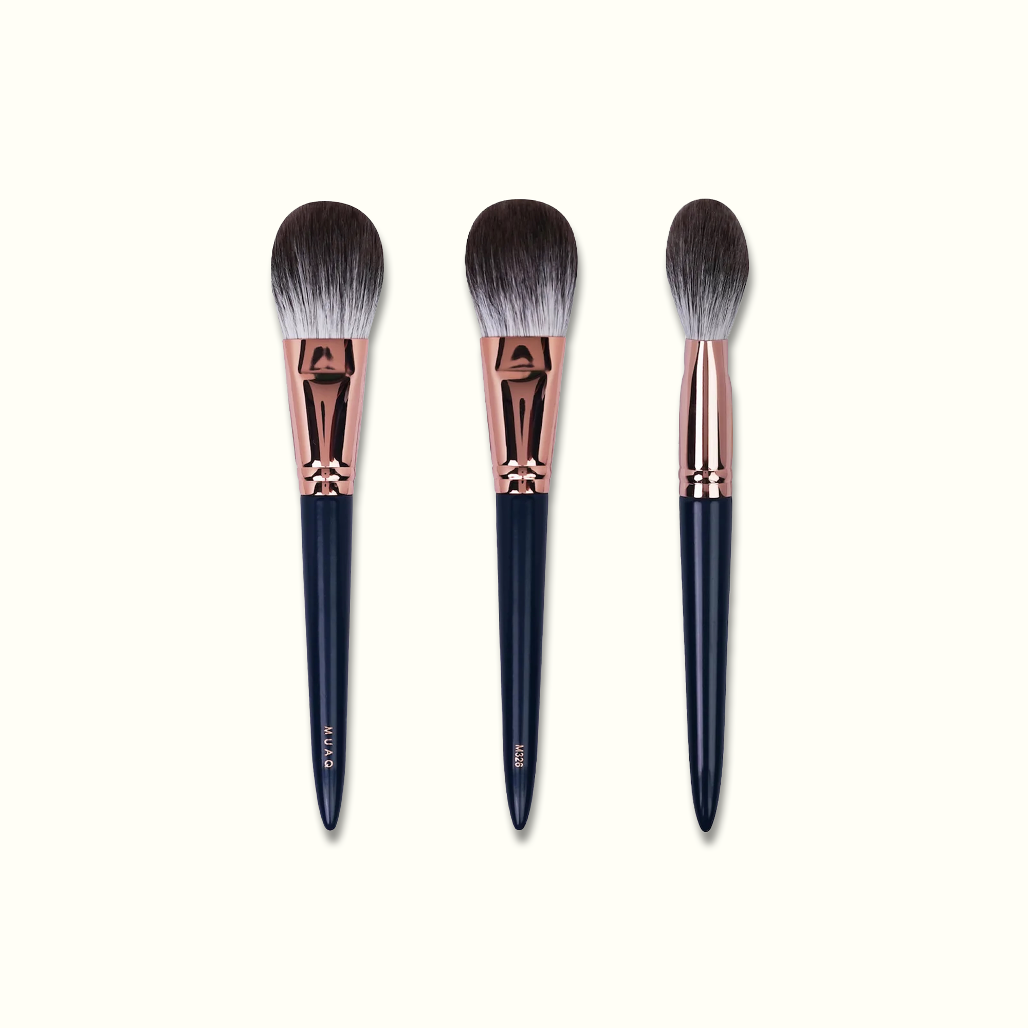 MUAQ PRO BRUSH SET (NATURAL FOX HAIR)