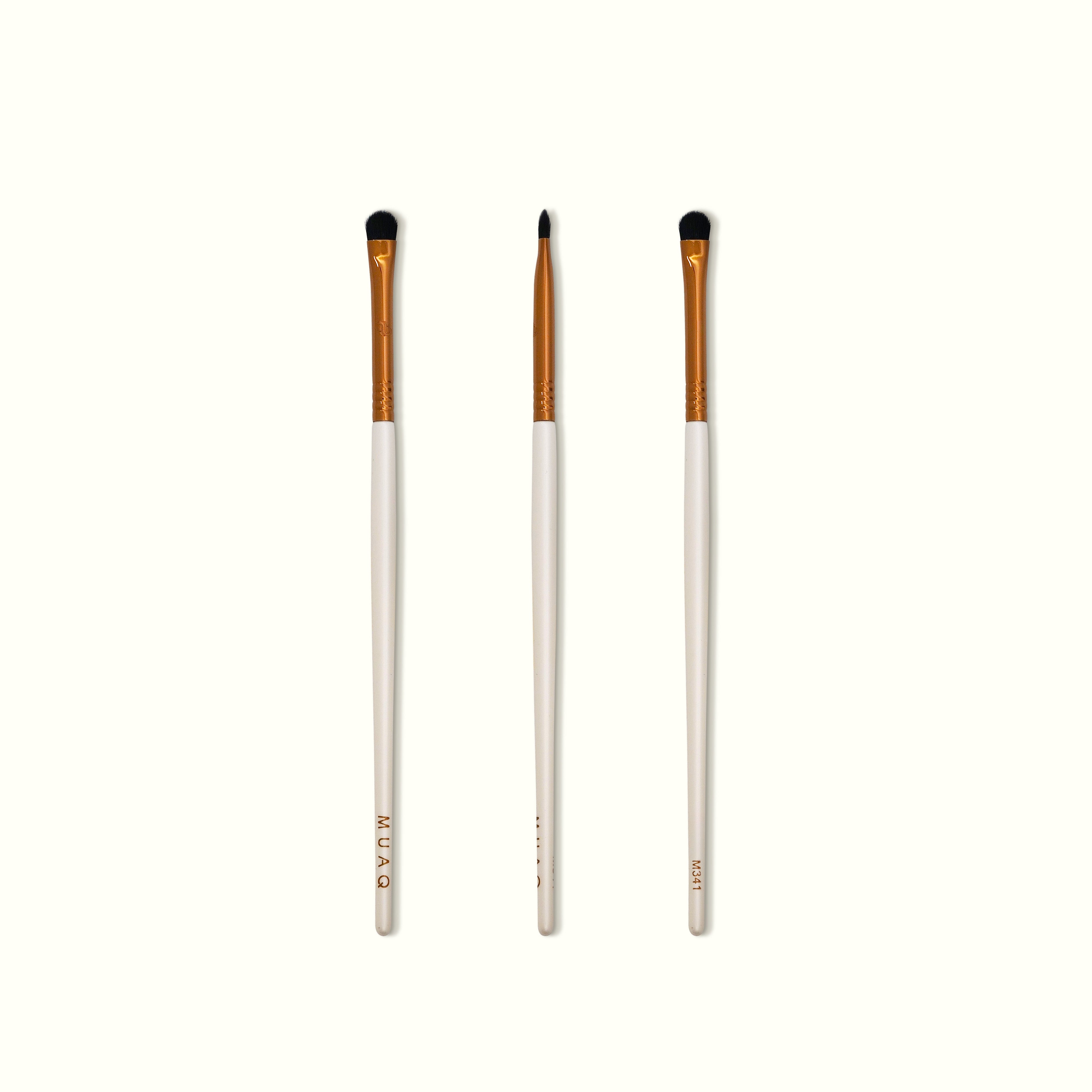 MUAQ Small Flat & Round Brush (M341)