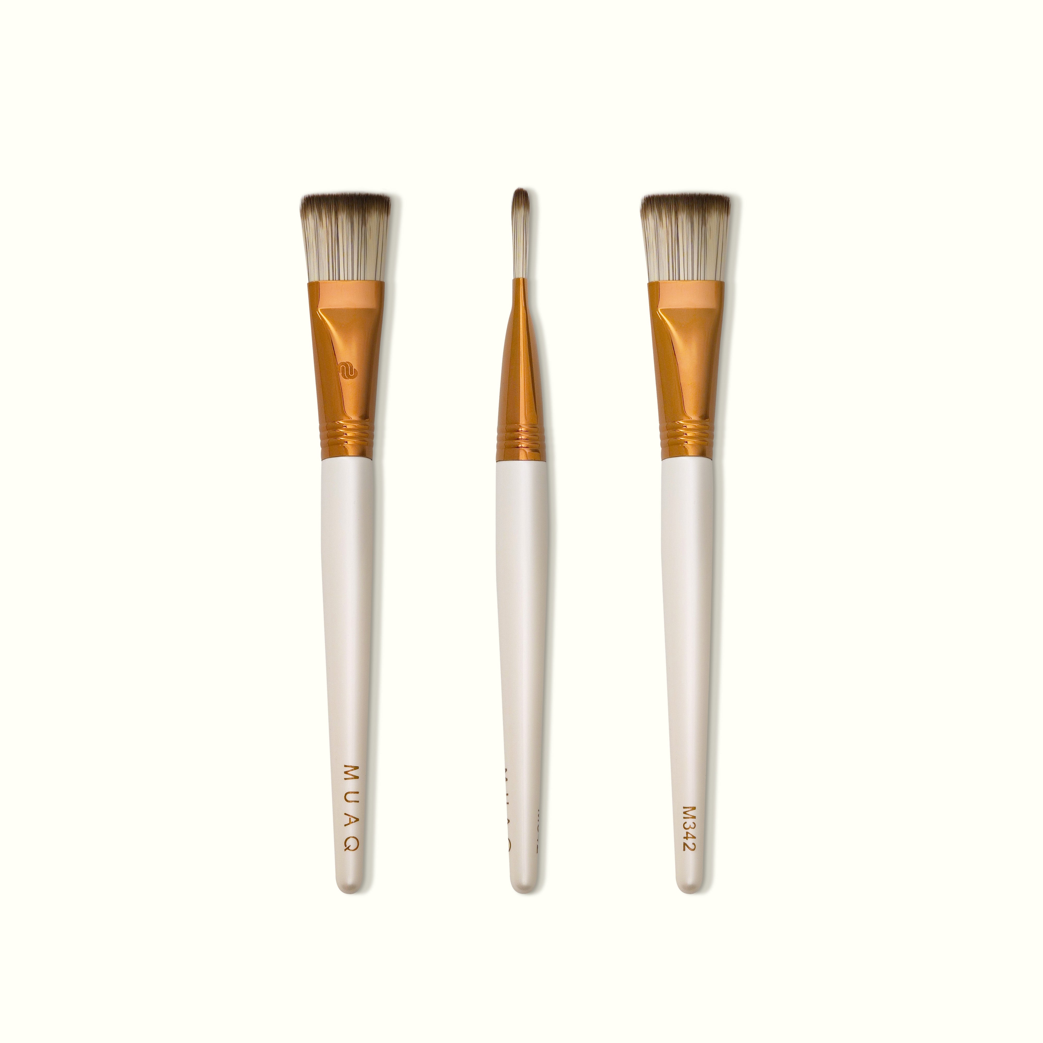 MUAQ Flat Foundation Brush (M342)