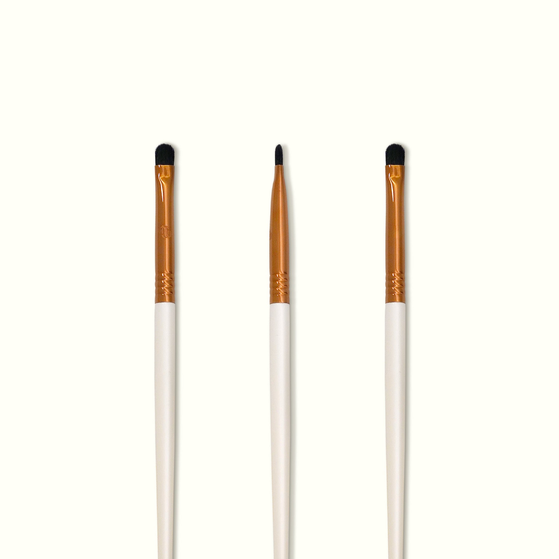 MUAQ Micro Flat & Round Brush (M345)