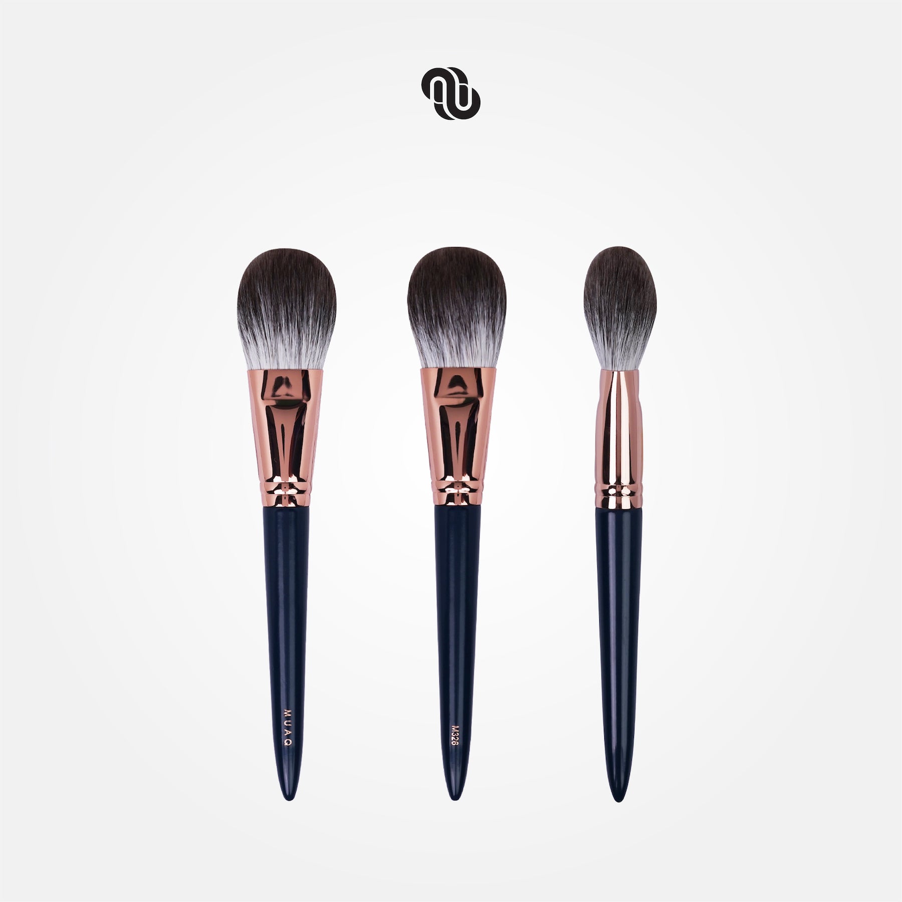 MUAQ Pro Brush Set (Natural Fox Hair)