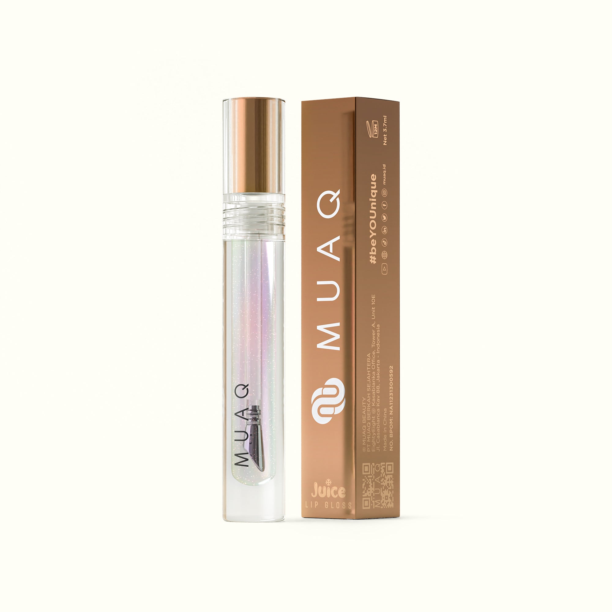 MUAQ Juice Lip Gloss - MOOD