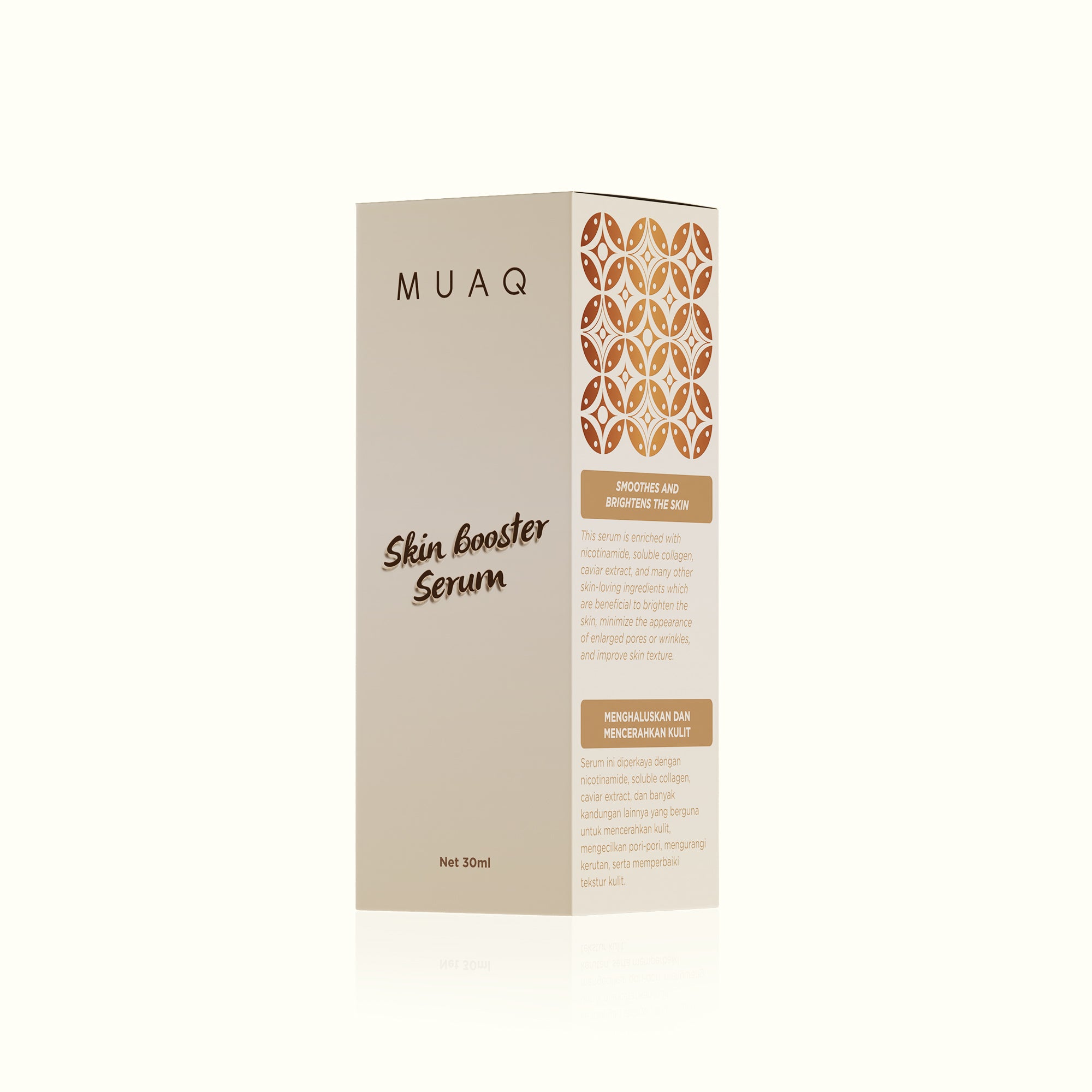 MUAQ SKIN BOOSTER SERUM WITH CAVIAR EXTRACT