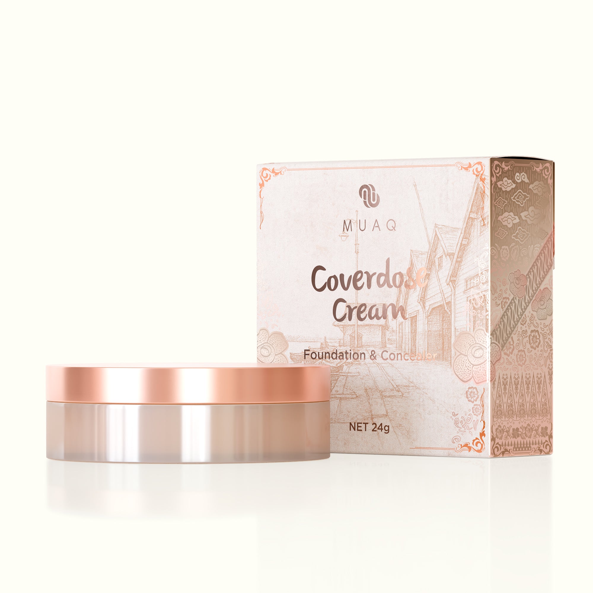 MUAQ Coverdose Cream (Foundation & Concealer) - BENCOOLEN