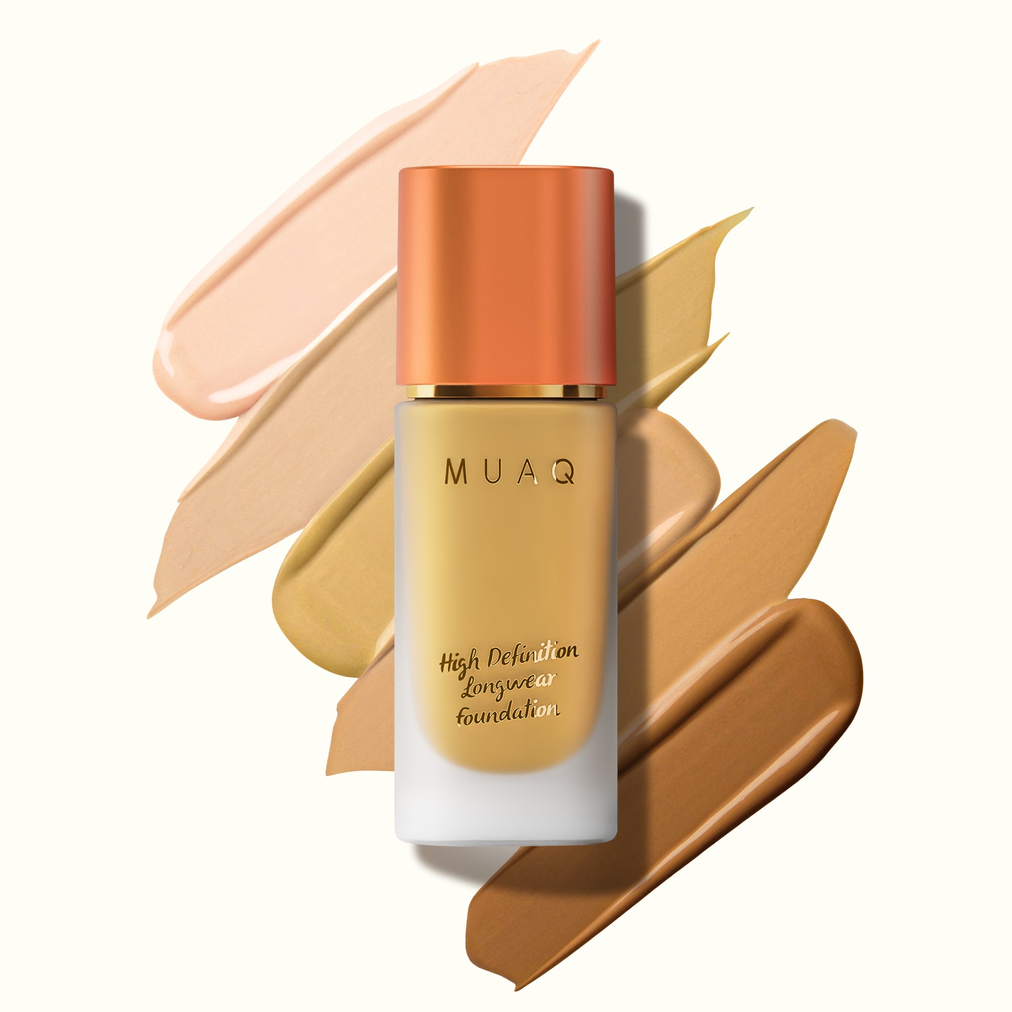 MUAQ High Definition Longwear Foundation - BALI