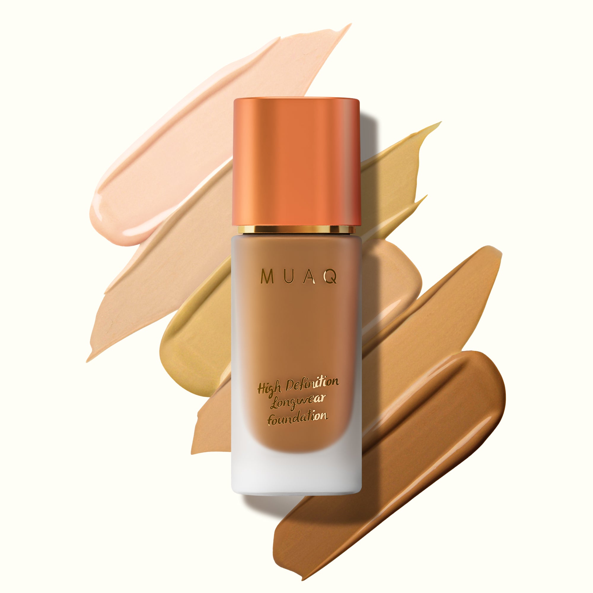 MUAQ High Definition Longwear Foundation - PAPUA