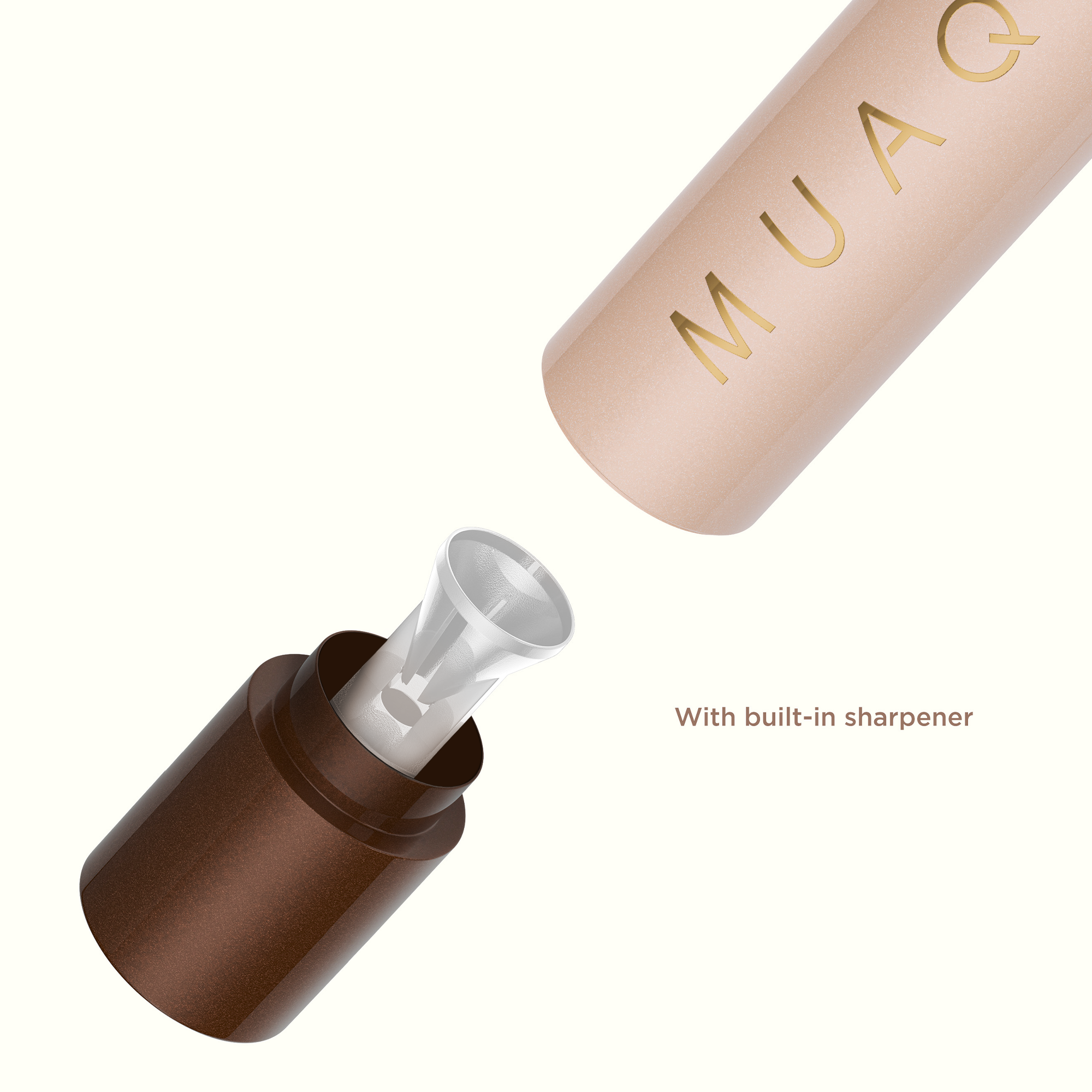 MUAQ Simplifeye Matic Eyeliner - Released (Brown)
