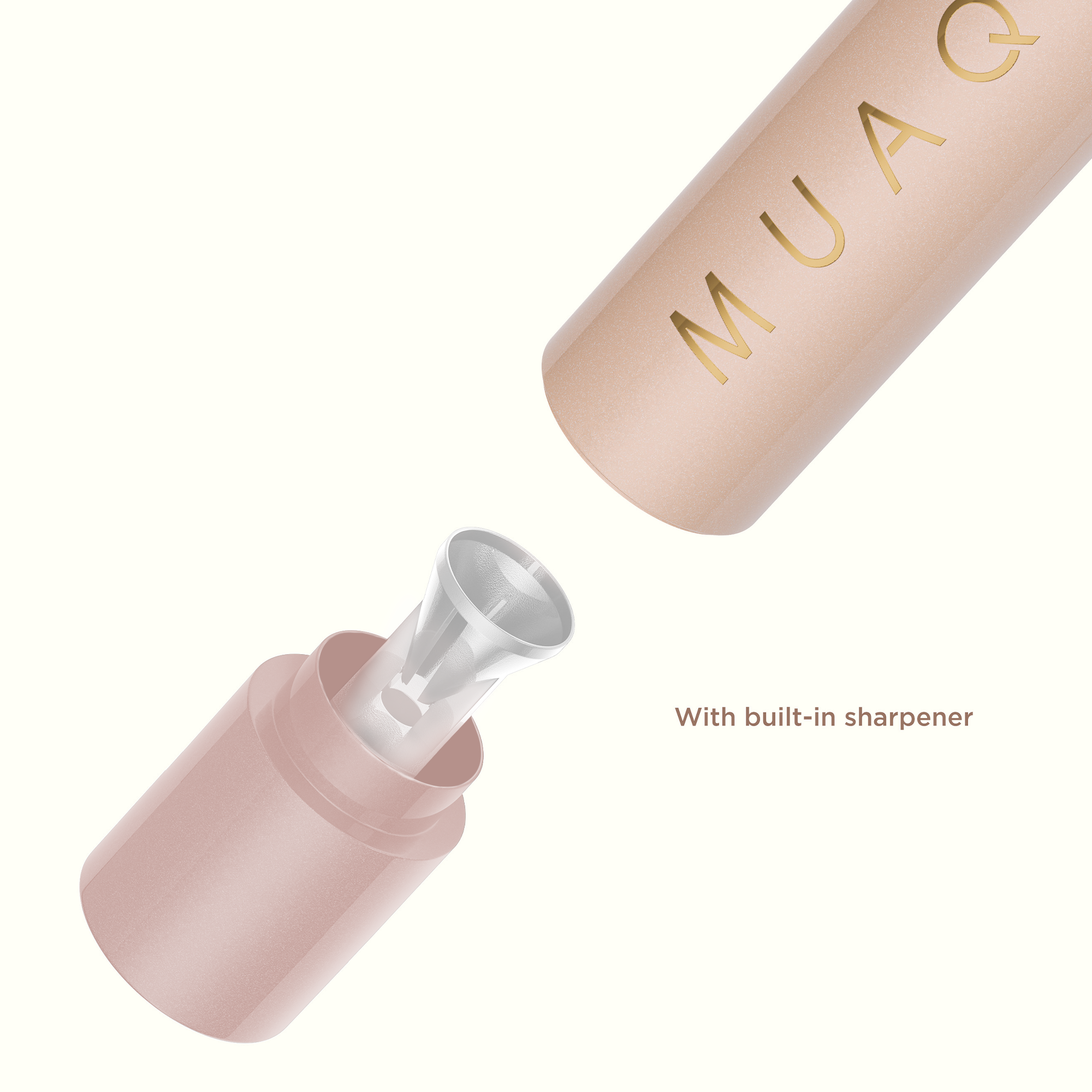 MUAQ Simplifeye Matic Eyeliner - Revived (Light Nude)
