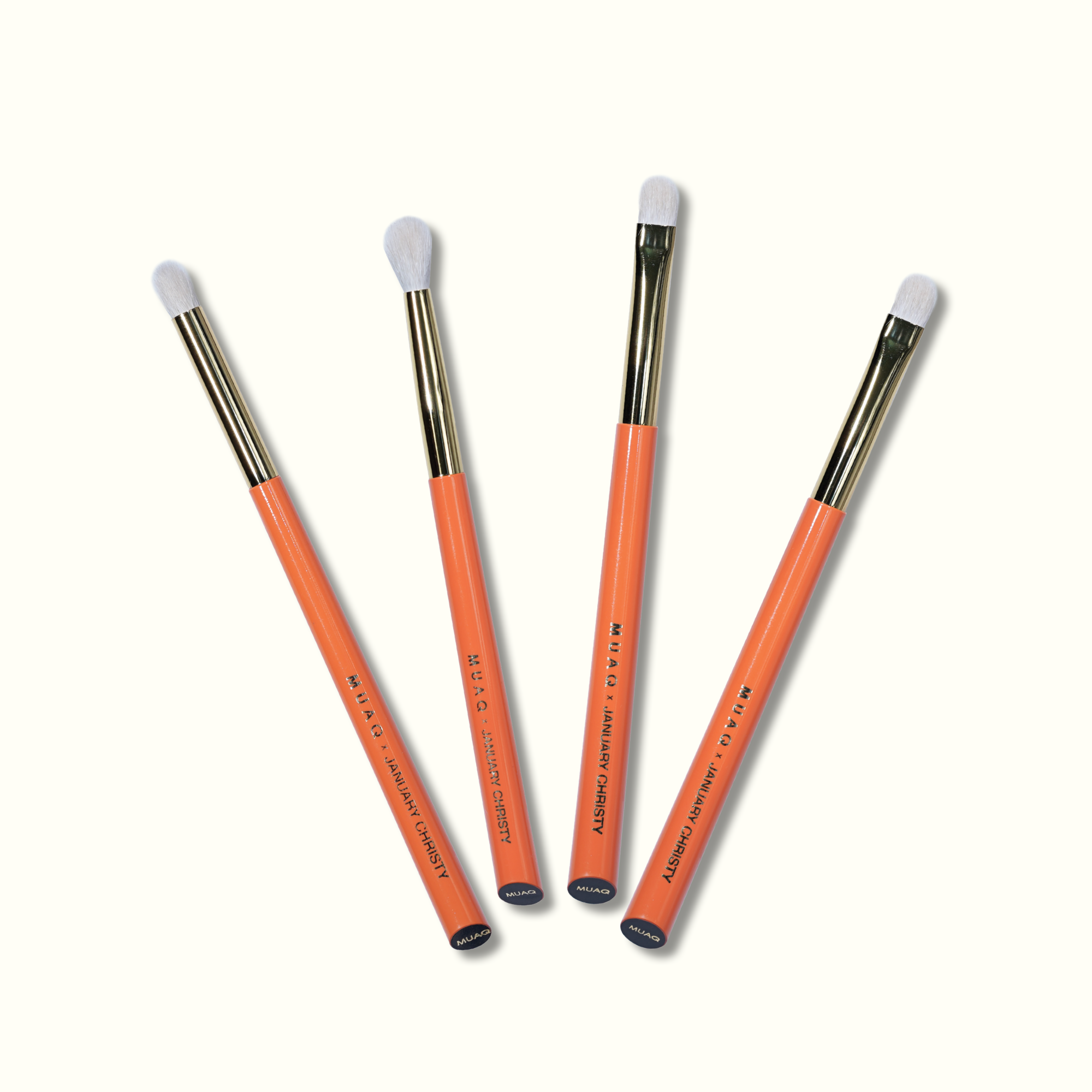 MUAQ X JANUARY CHRISTY EYE BRUSH SET